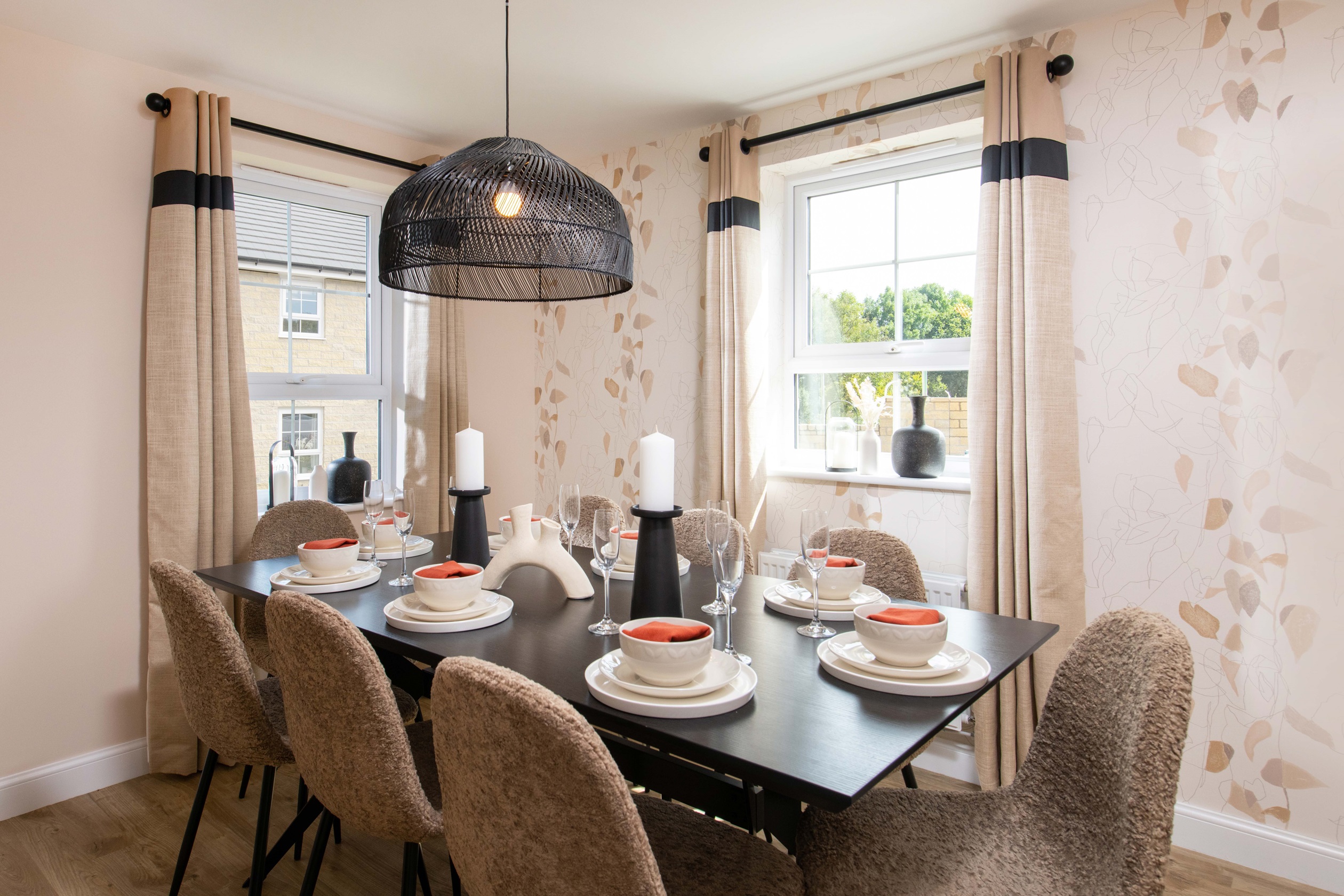 Internal image of the alderney dining room 