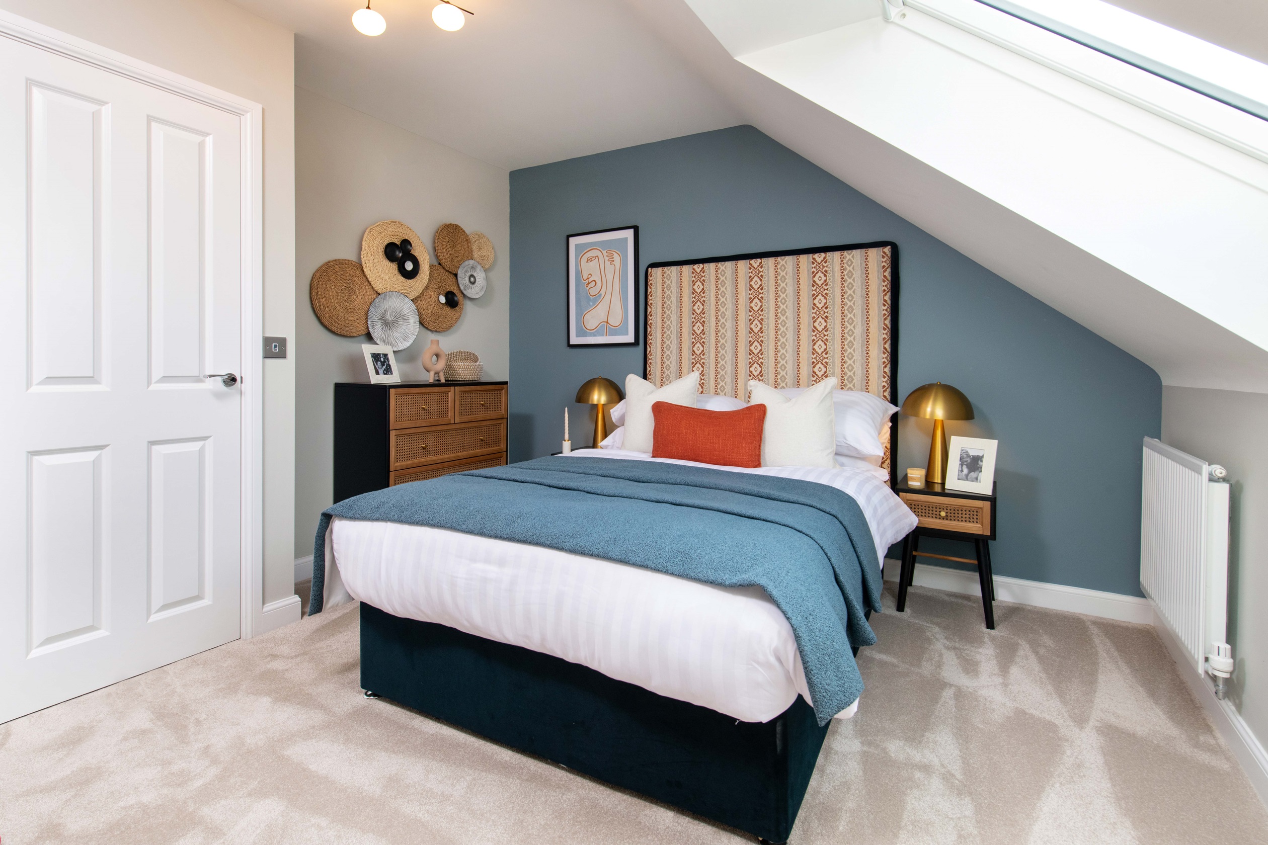 Internal image of the kingsville double bedroom 