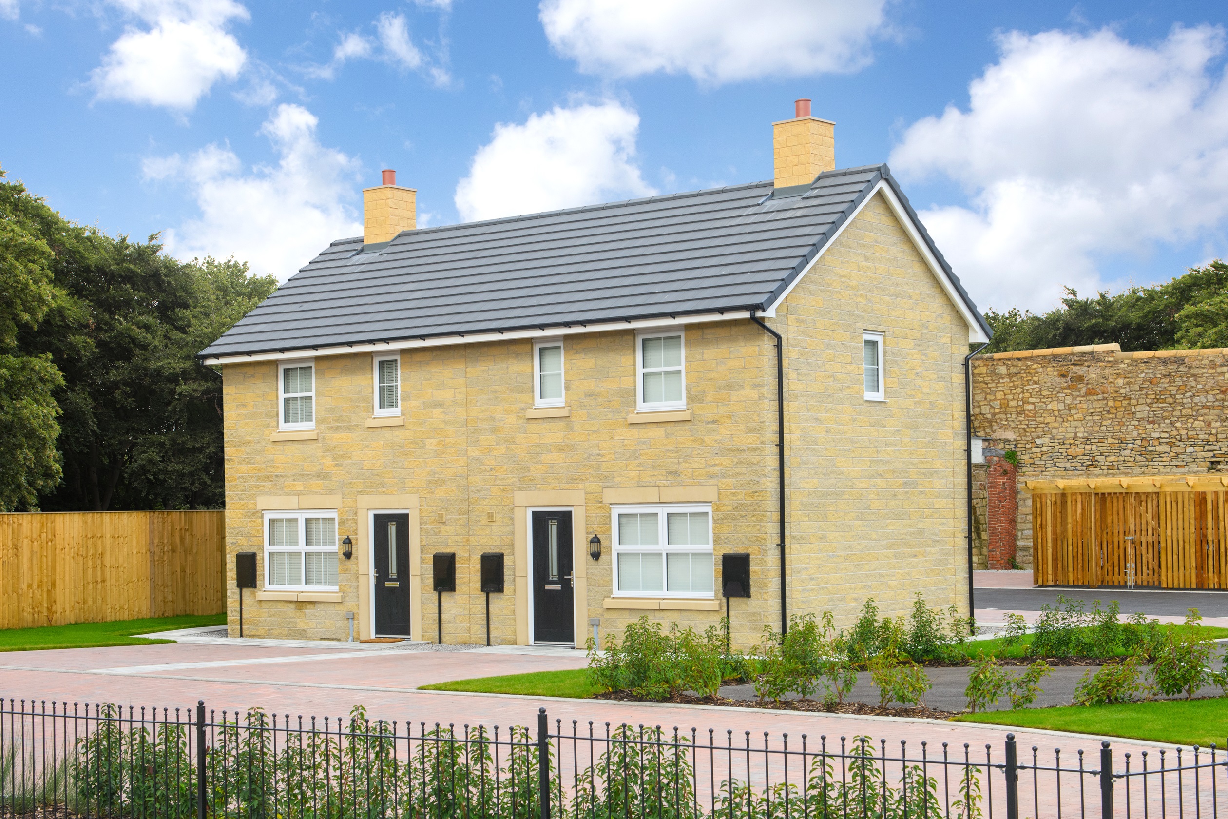 External image of the amber 2 bedroom home