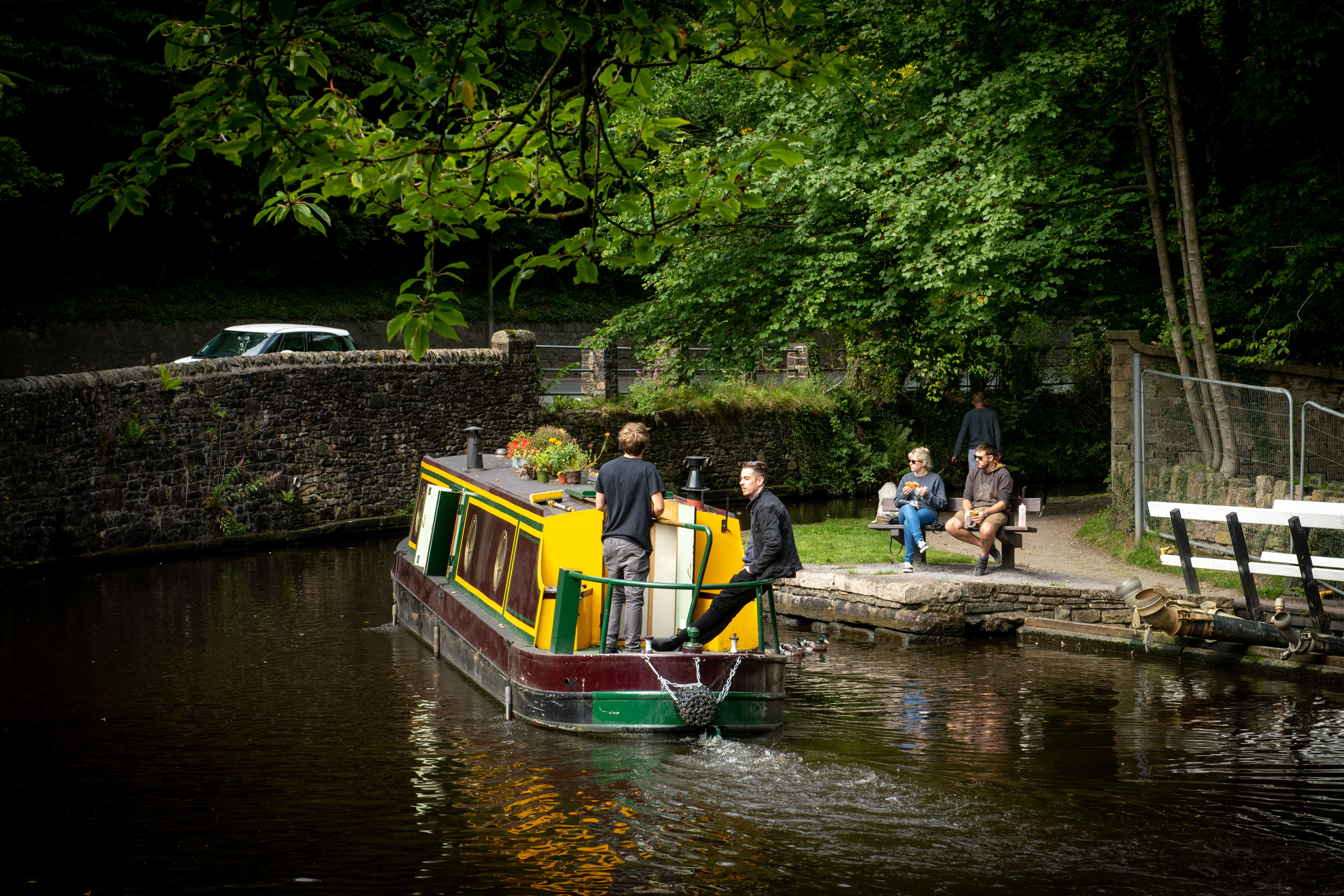 Local area image of canal close to Whaley Bridge 