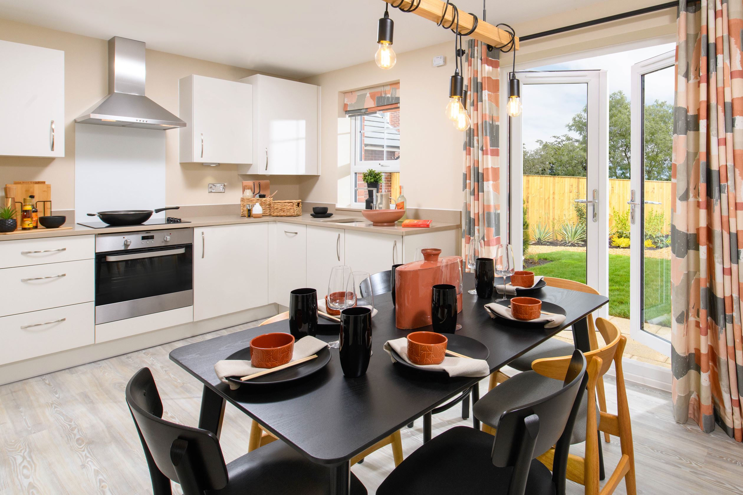 Internal image of the Ellerton kitchen dining room