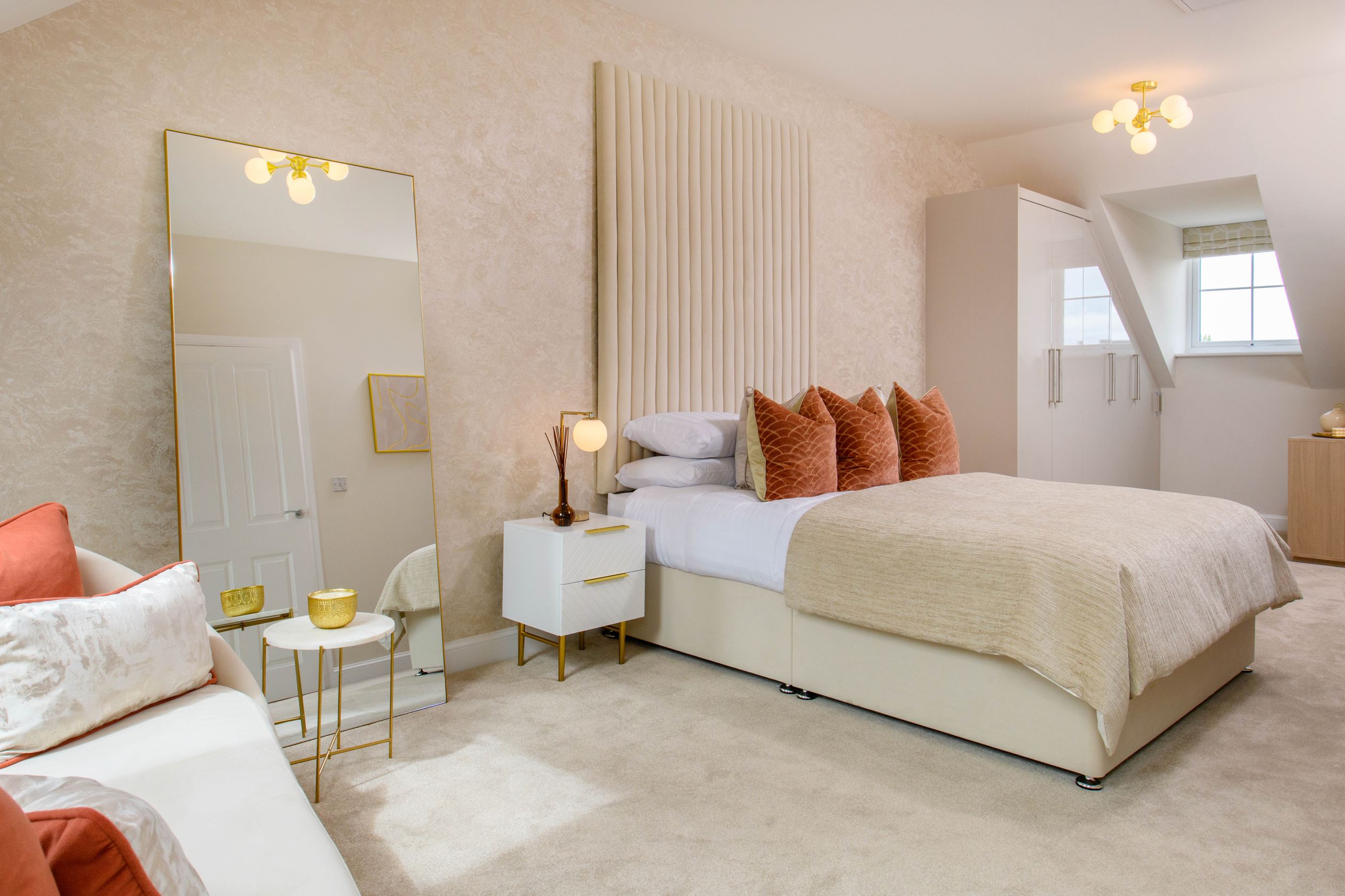 norbury main bedroom with dressing area and en suite 