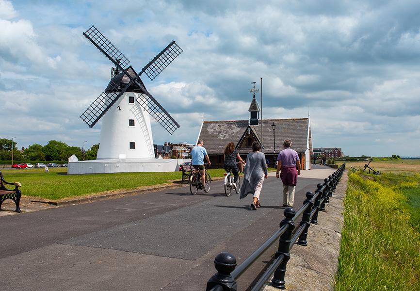 Famous Windmill at Lytham