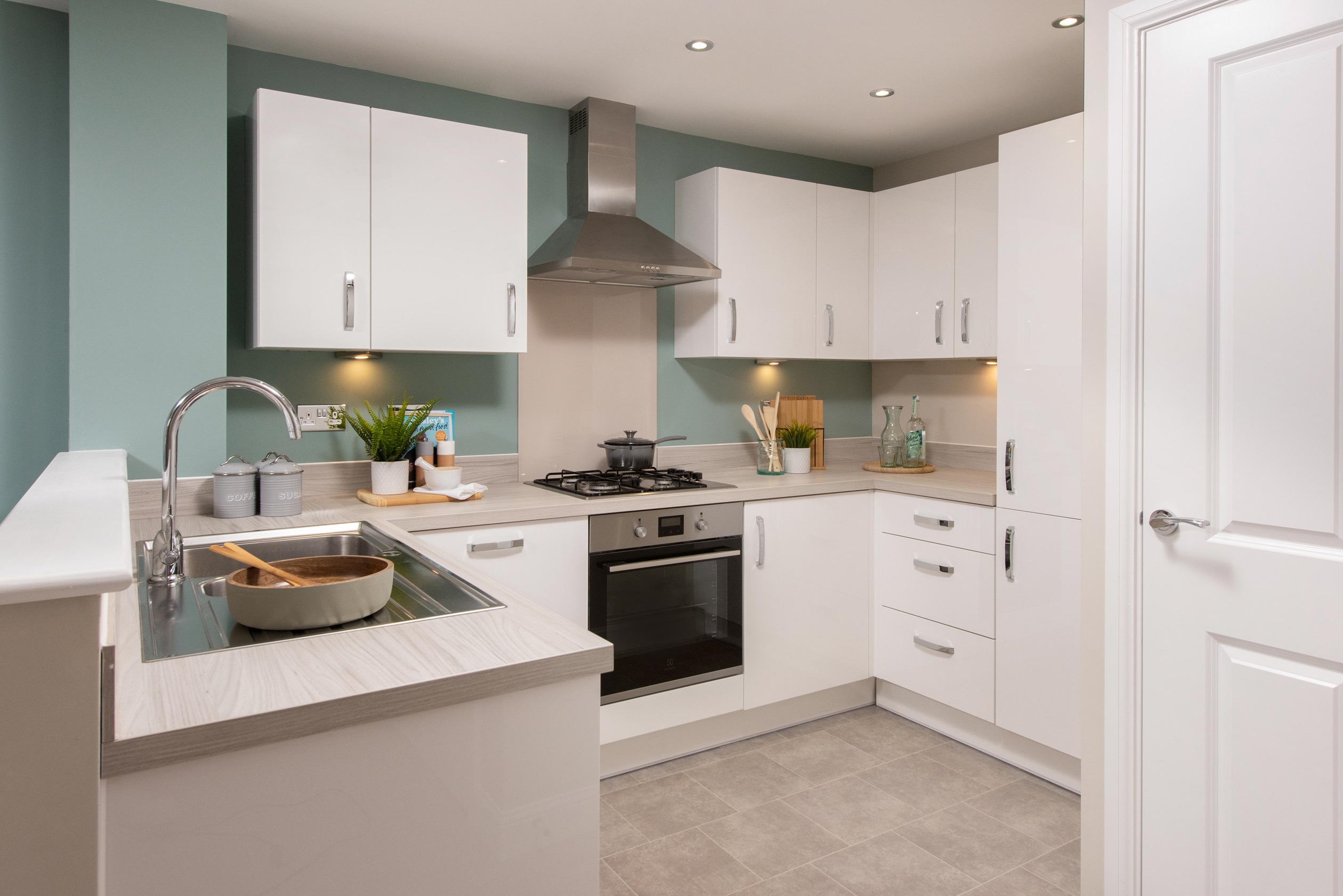 Internal image of the Kingsville kitchen 