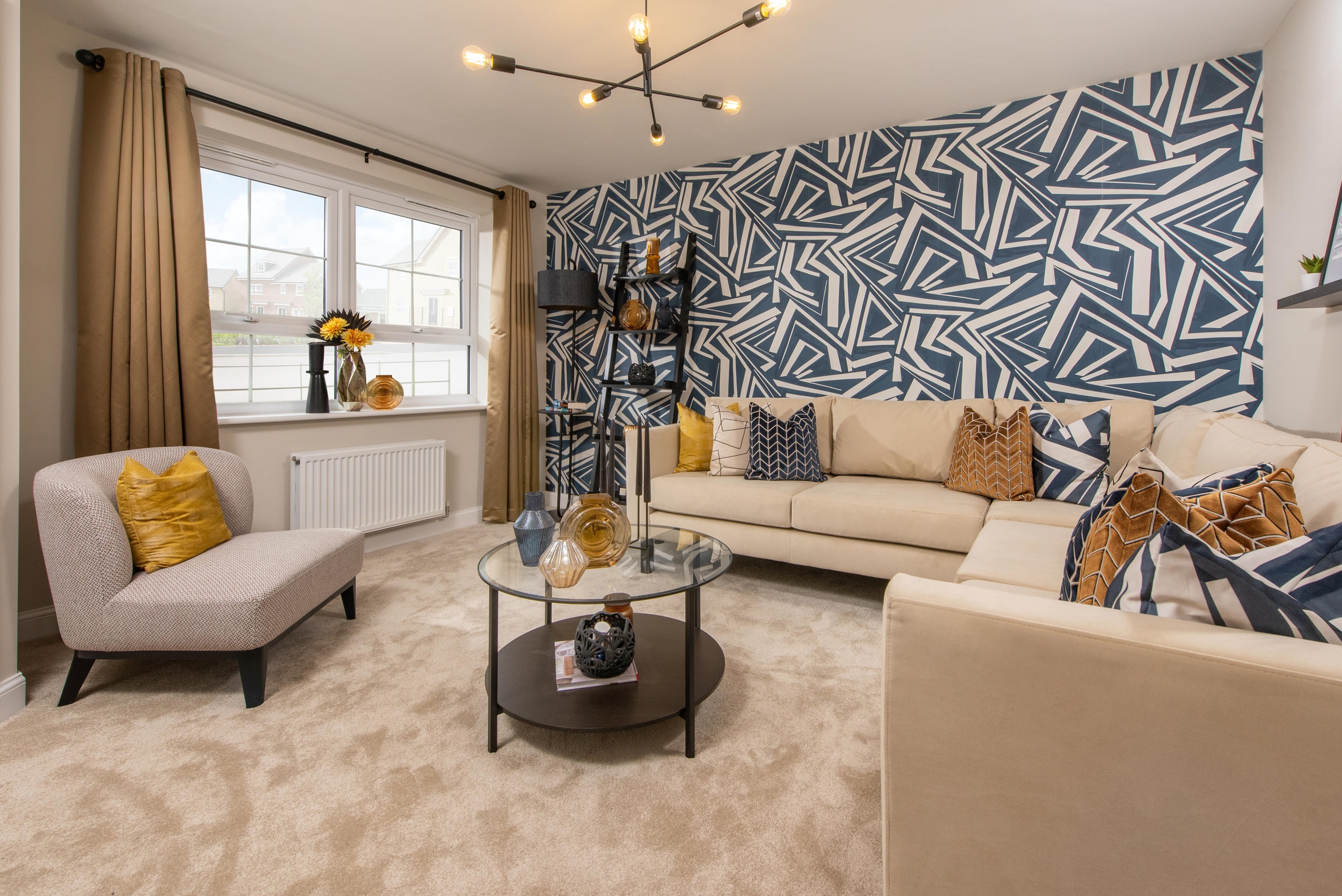 Internal image on the lounge in the Ellerton 