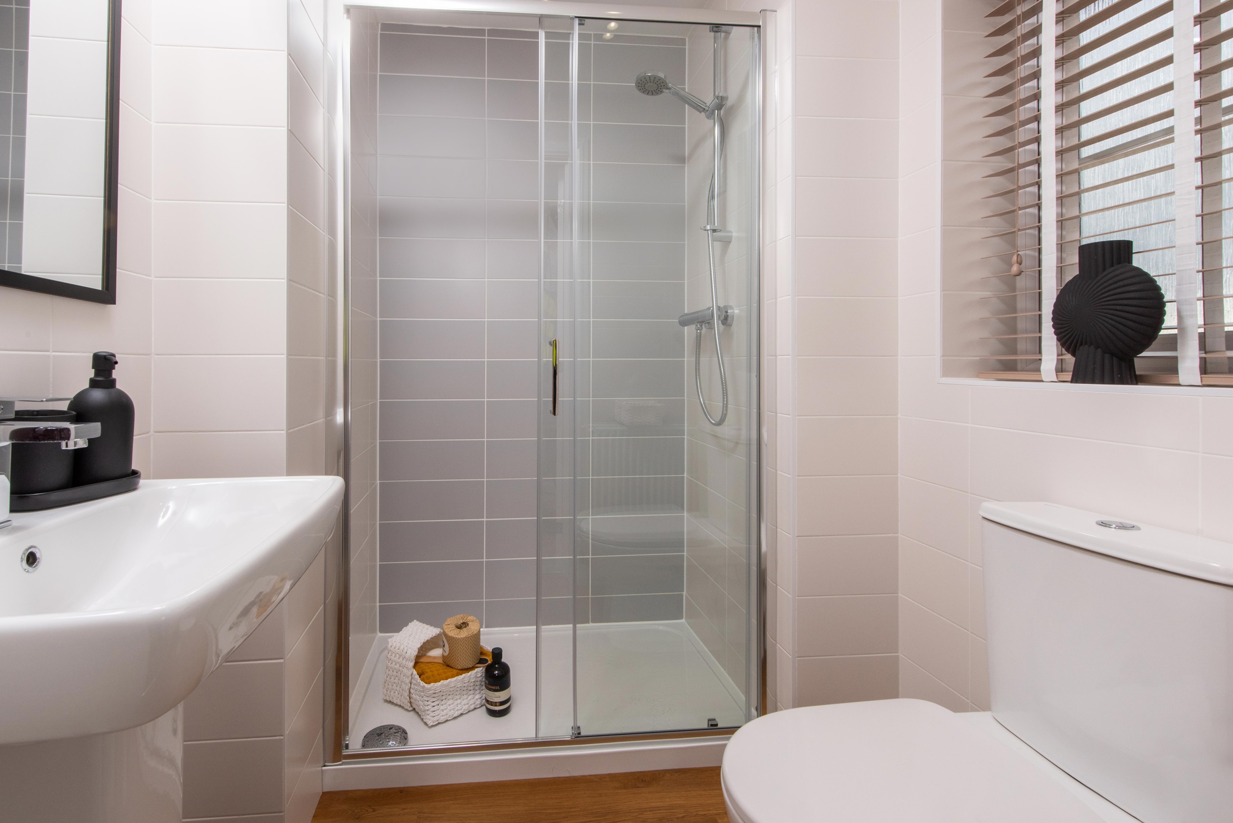 Internal image on the en suite bathroom in the Ellerton 