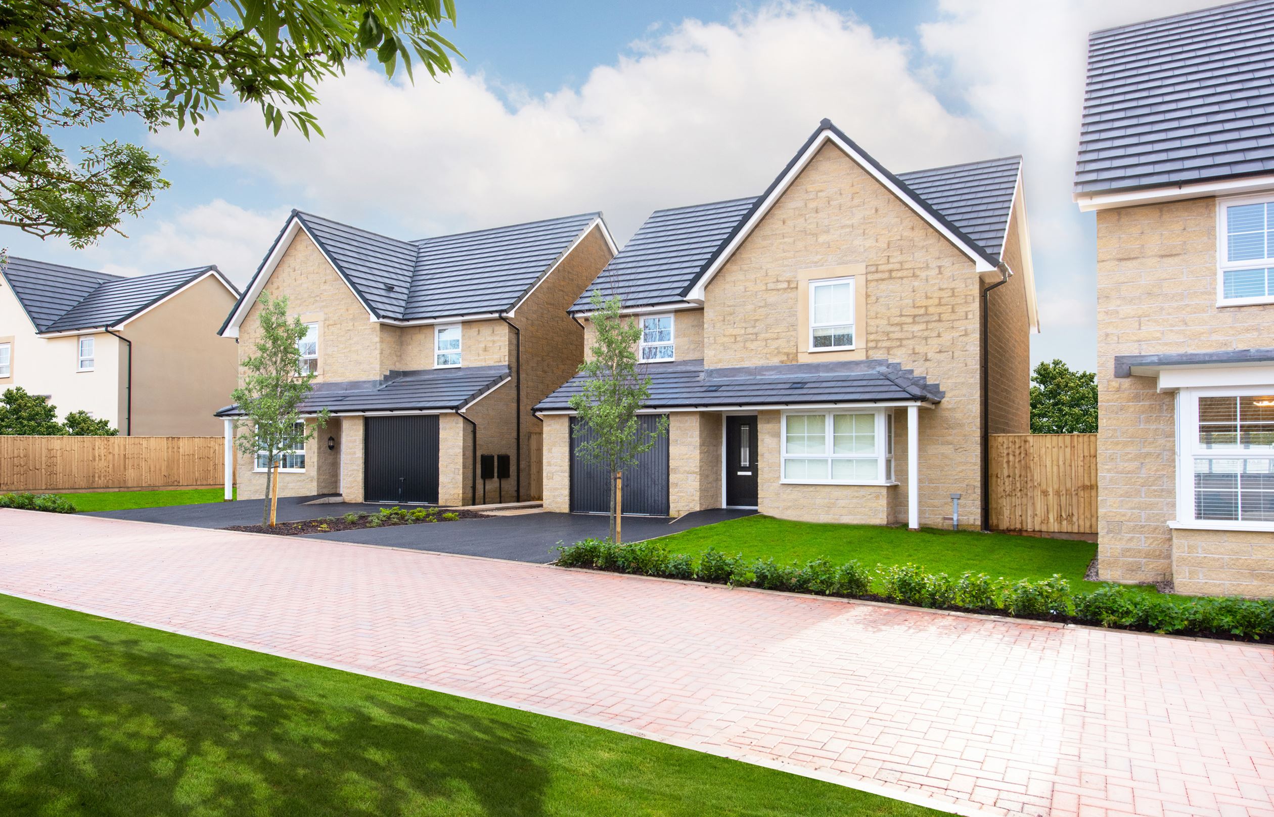 Hillside Central street scene