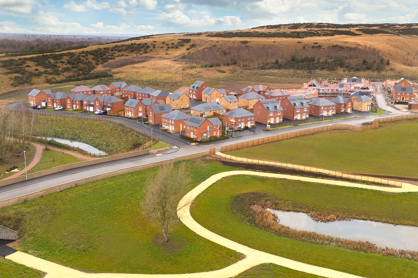 Barrratt homes at thoresby vale