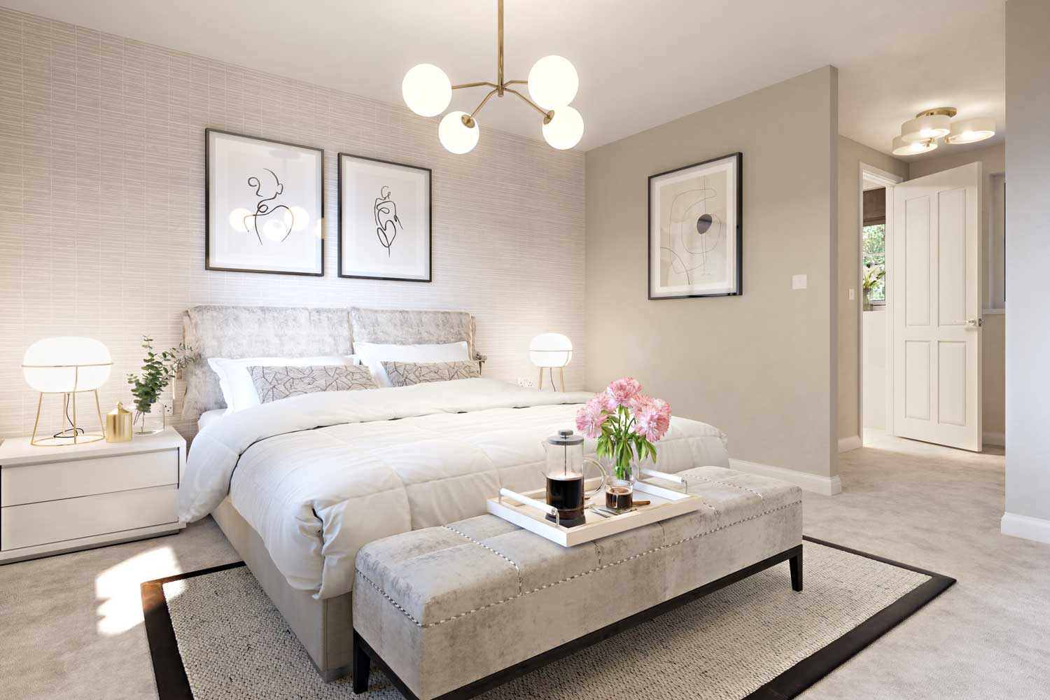 Tayport 4 bedroom home main bedroom