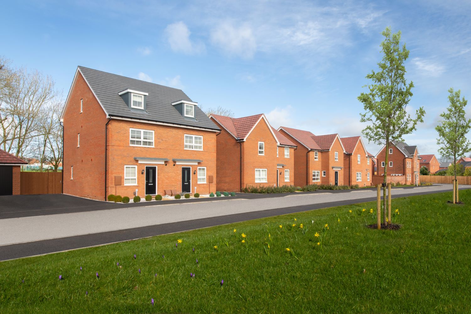Grange View New homes in Hugglescote, Leicester Barratt Homes
