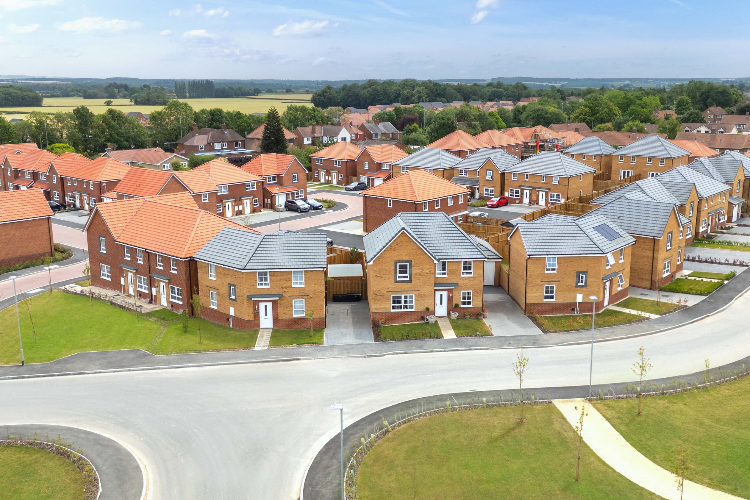 Drone street scene 2