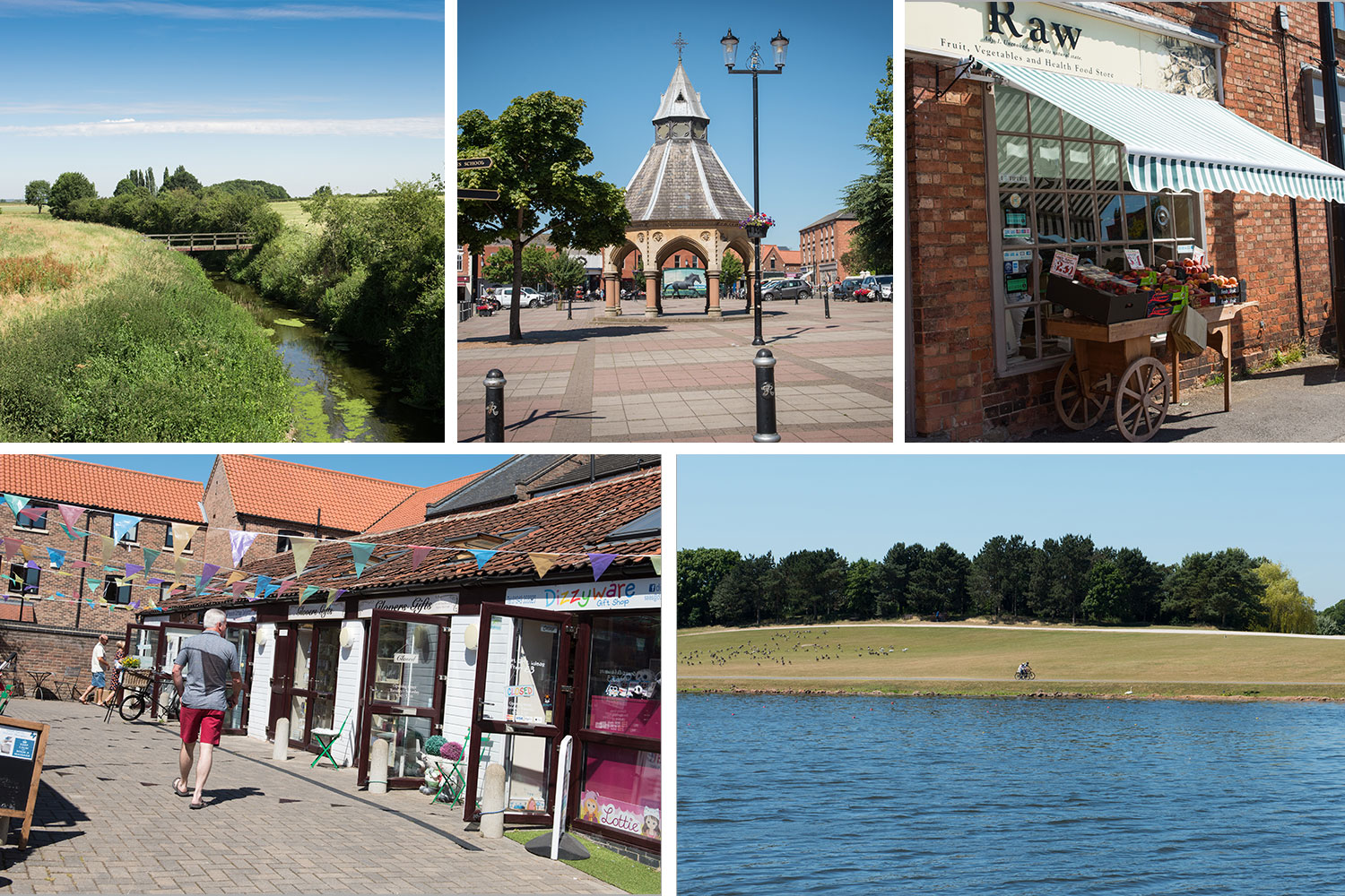 Bingham local area collage