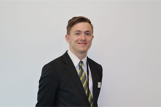 Bradley in BH uniform