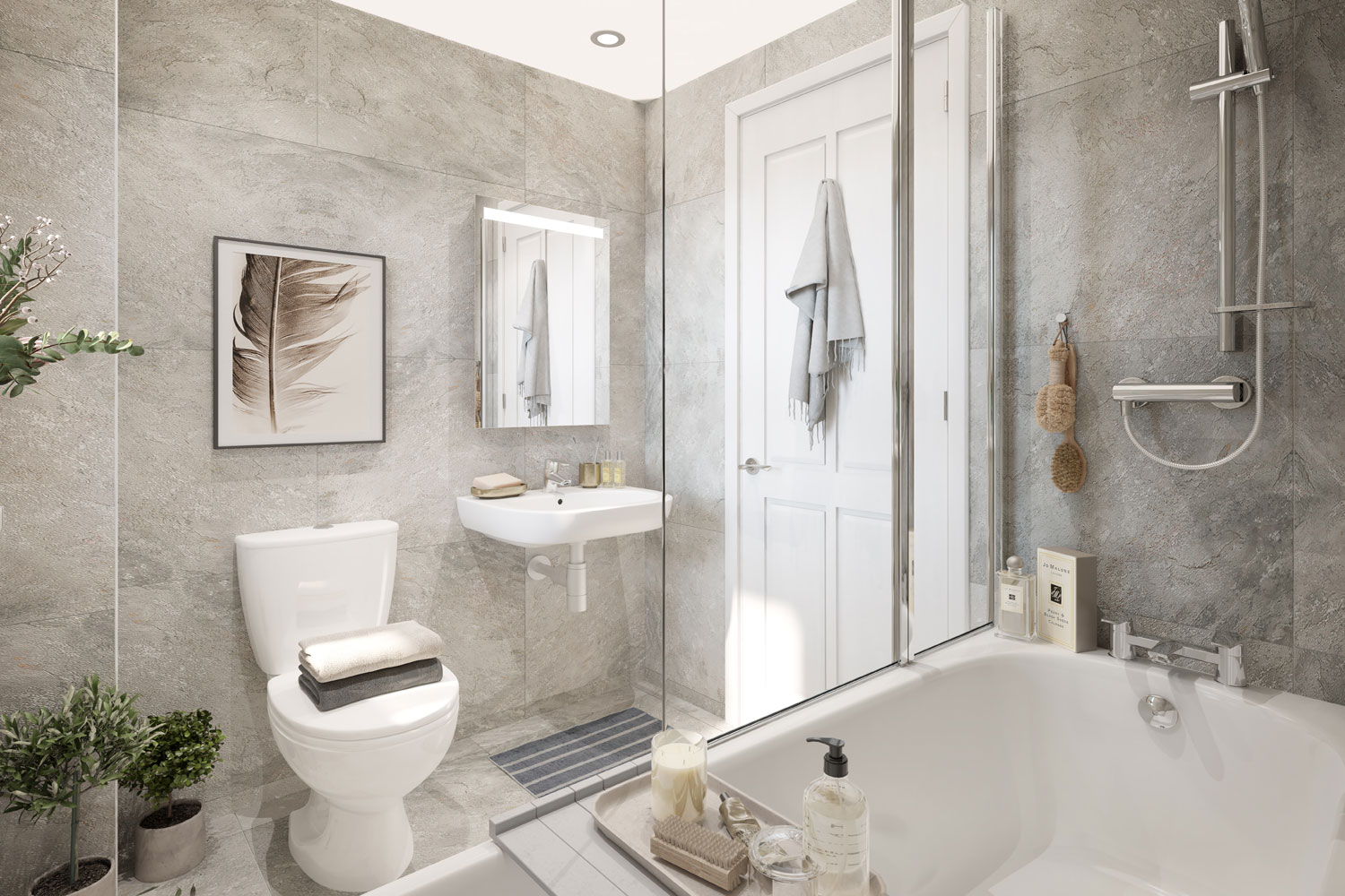 Haversham bathroom option 1