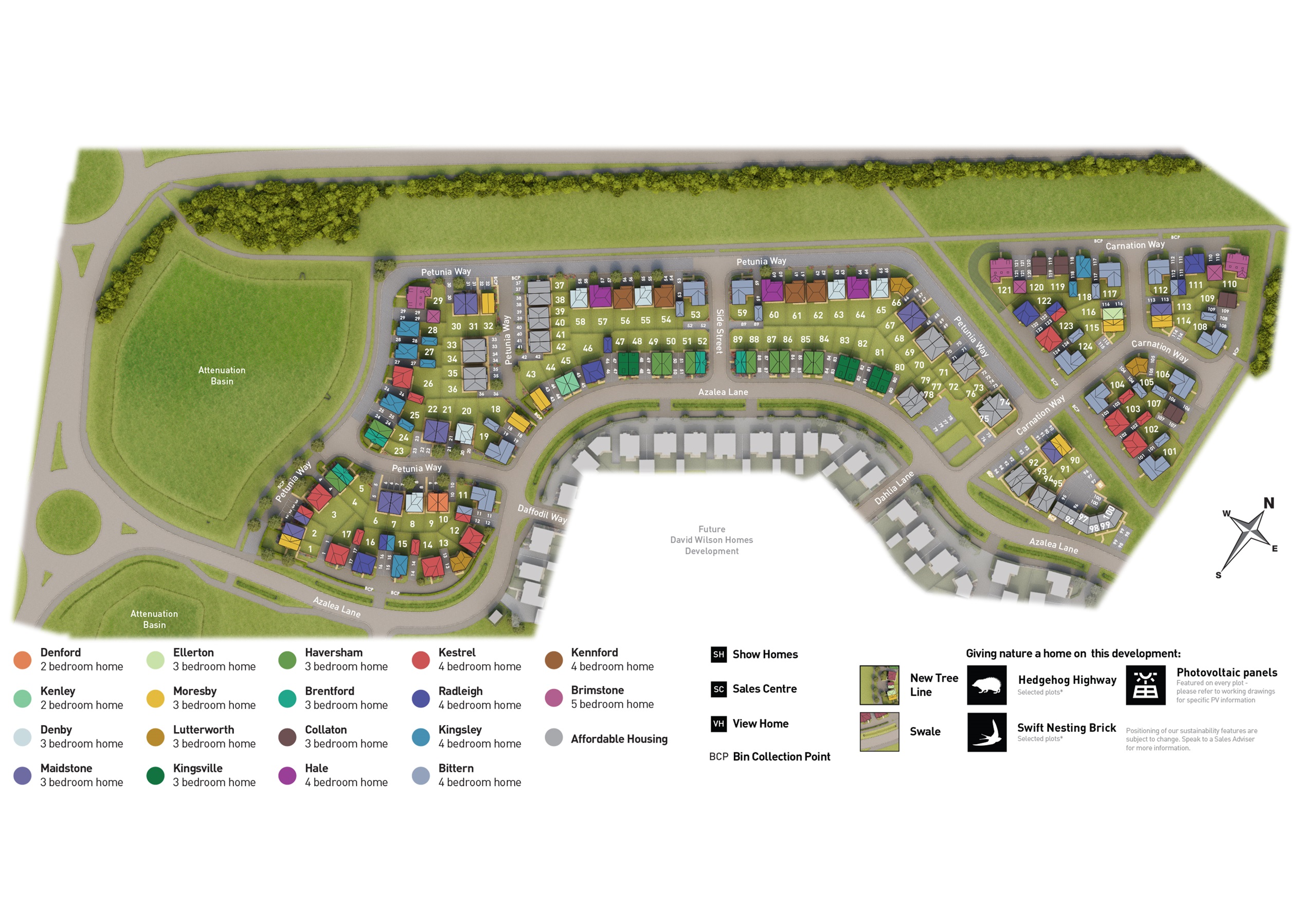 The Meadows site plan