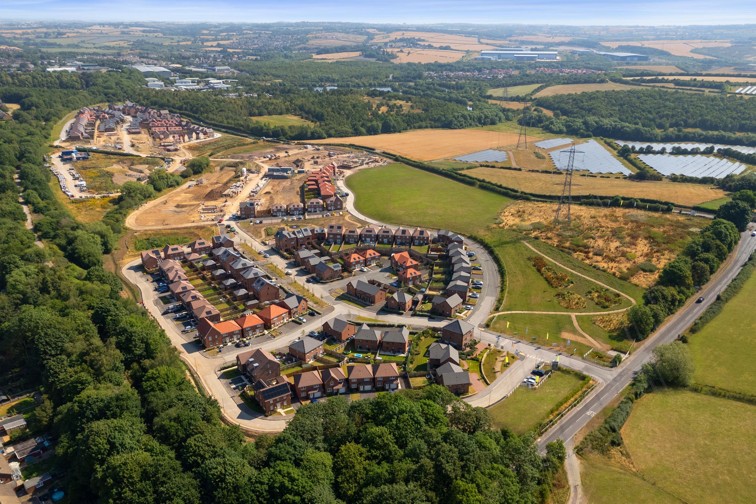 The Spires Drone image