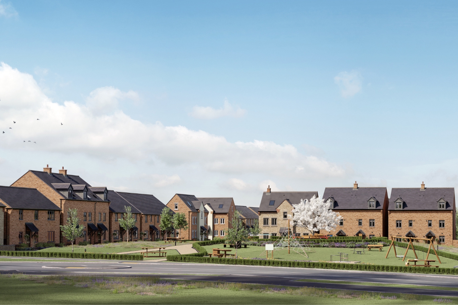 Barratt Homes at Priors Hall Park New homes in Corby, Northamptonshire