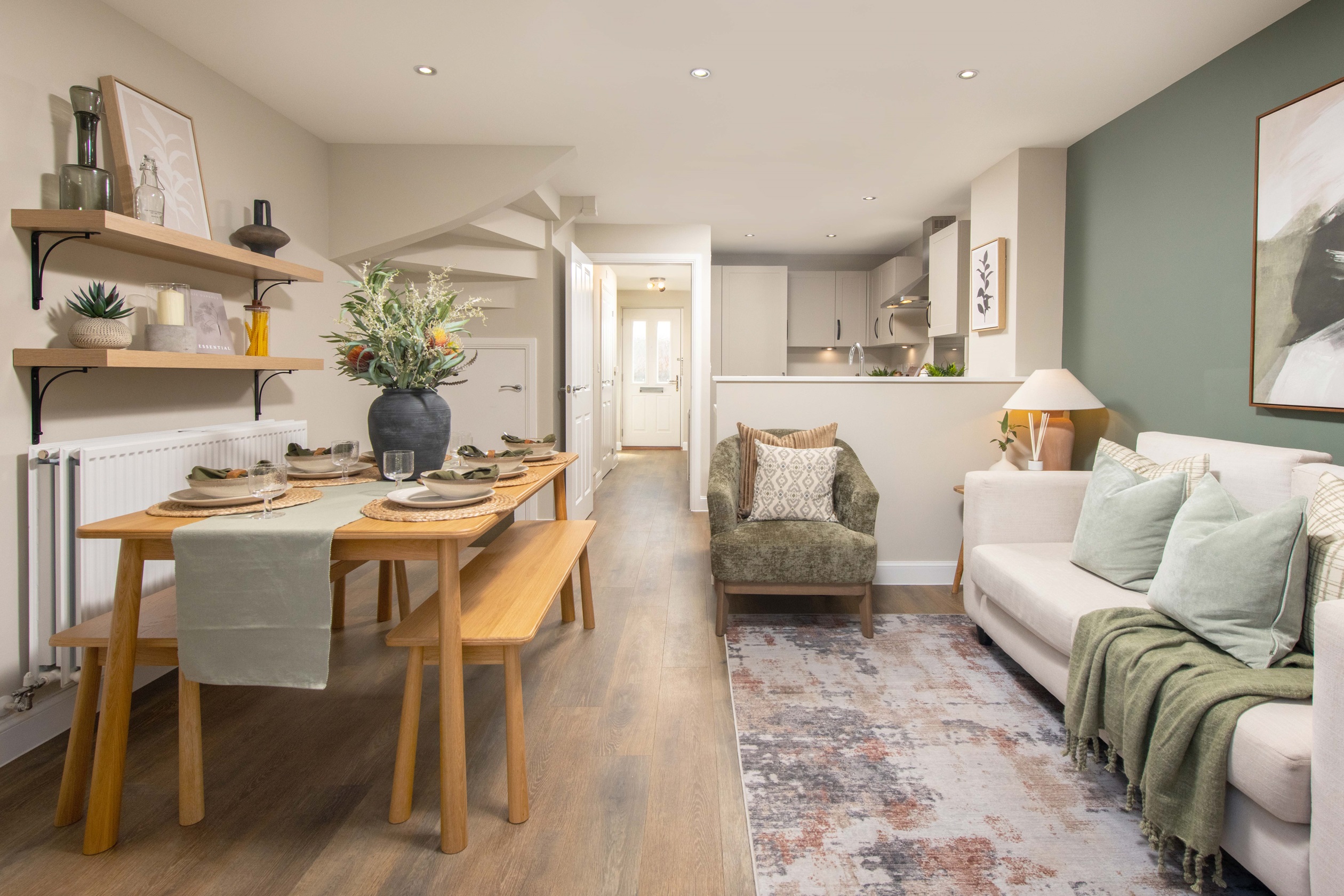 BAR NN Towcester Grange Oakley Show Home kitchen/diner