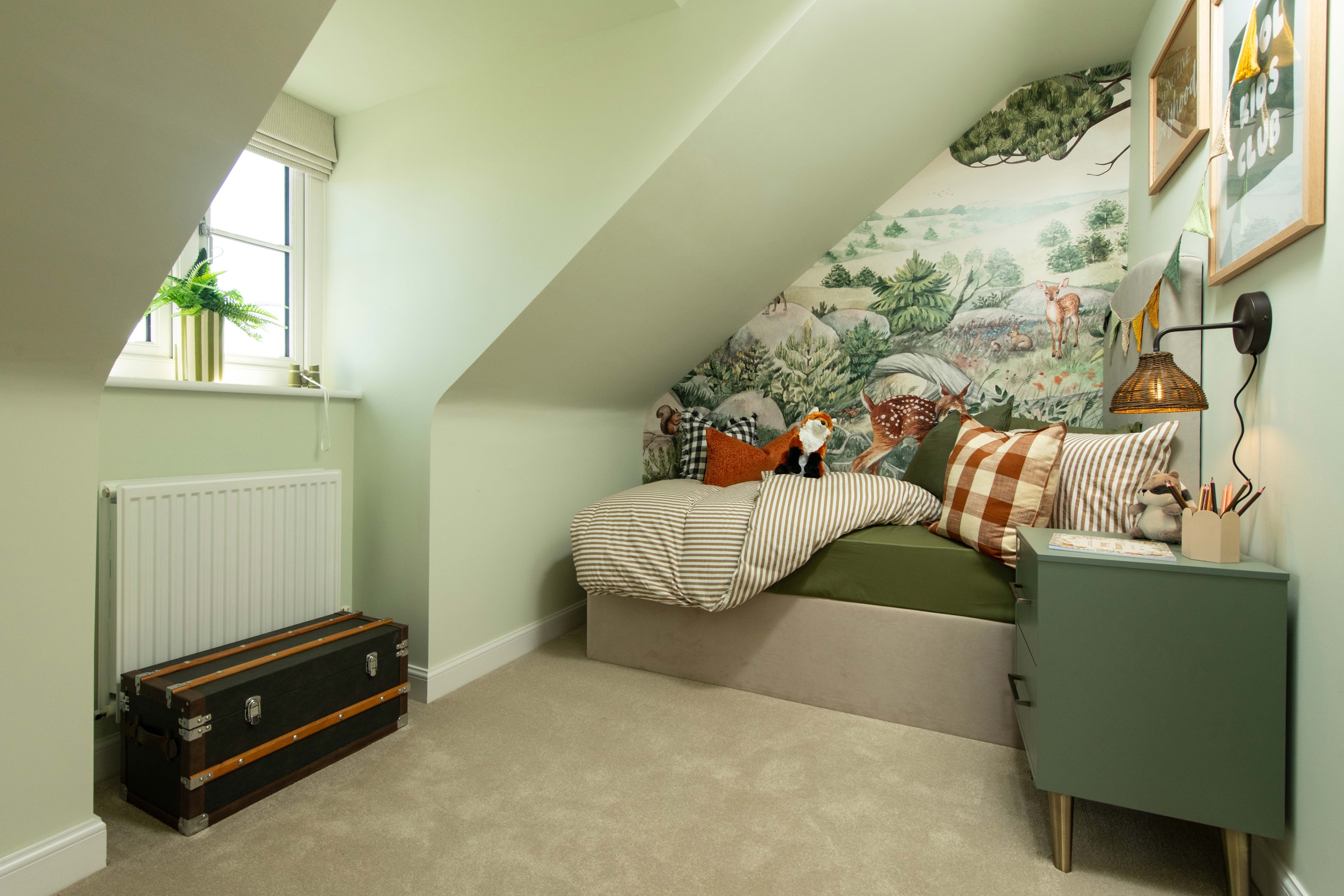 BAR NN Towcester Grange Oakley Show Home single bedroom