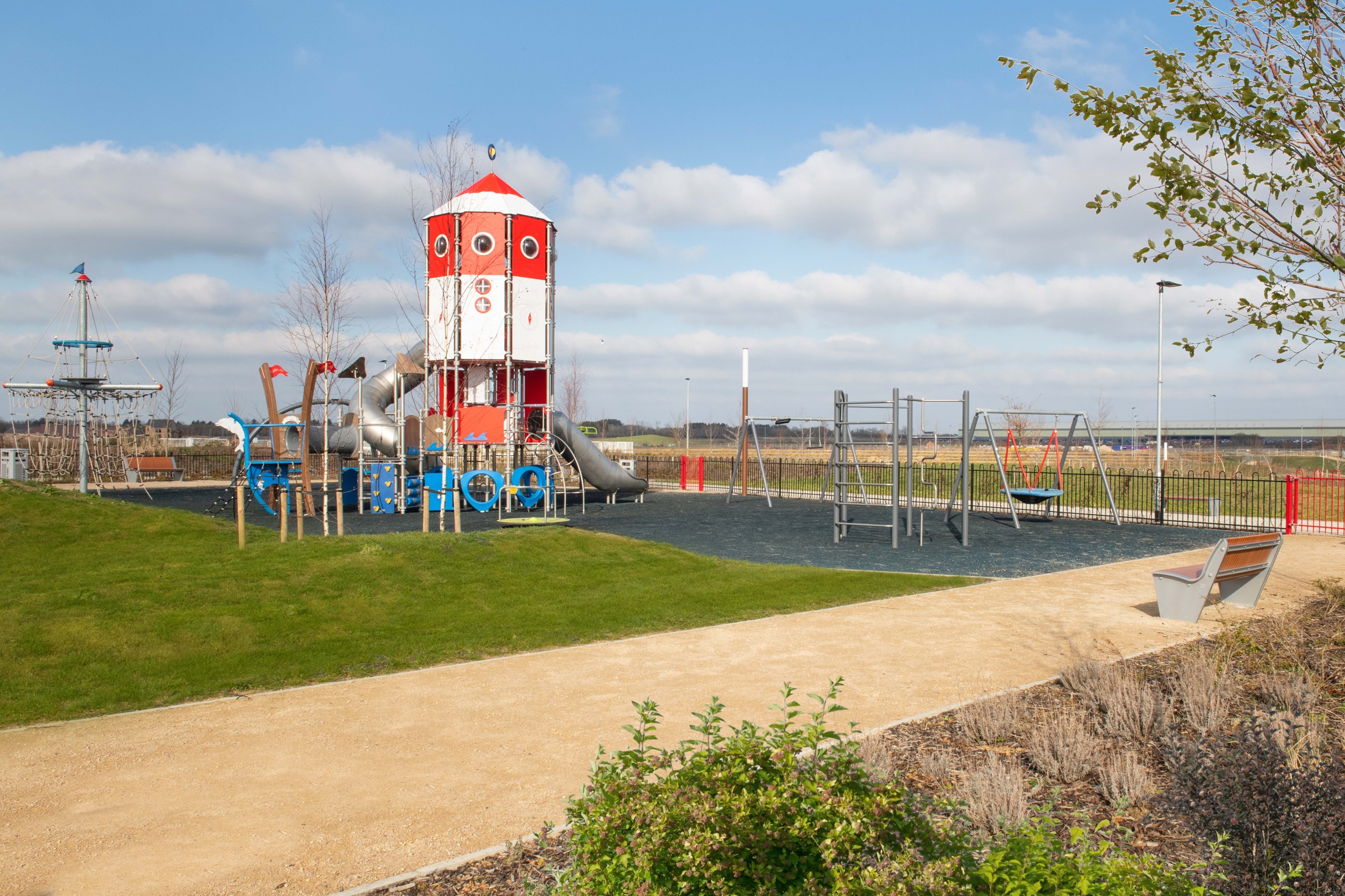 Play area at Willow Grove