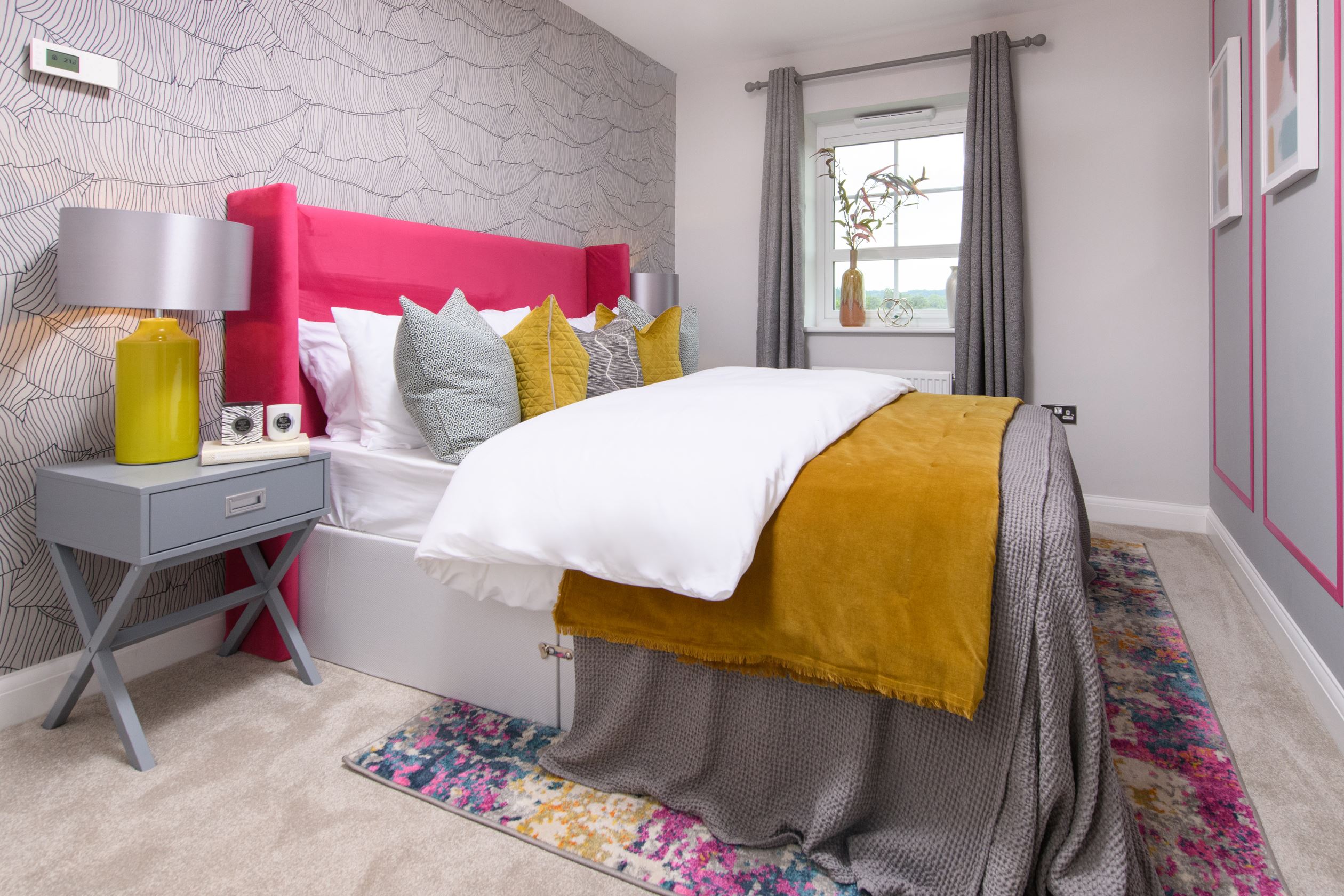 Internal image of the main bedroom in The Maidstone housetype