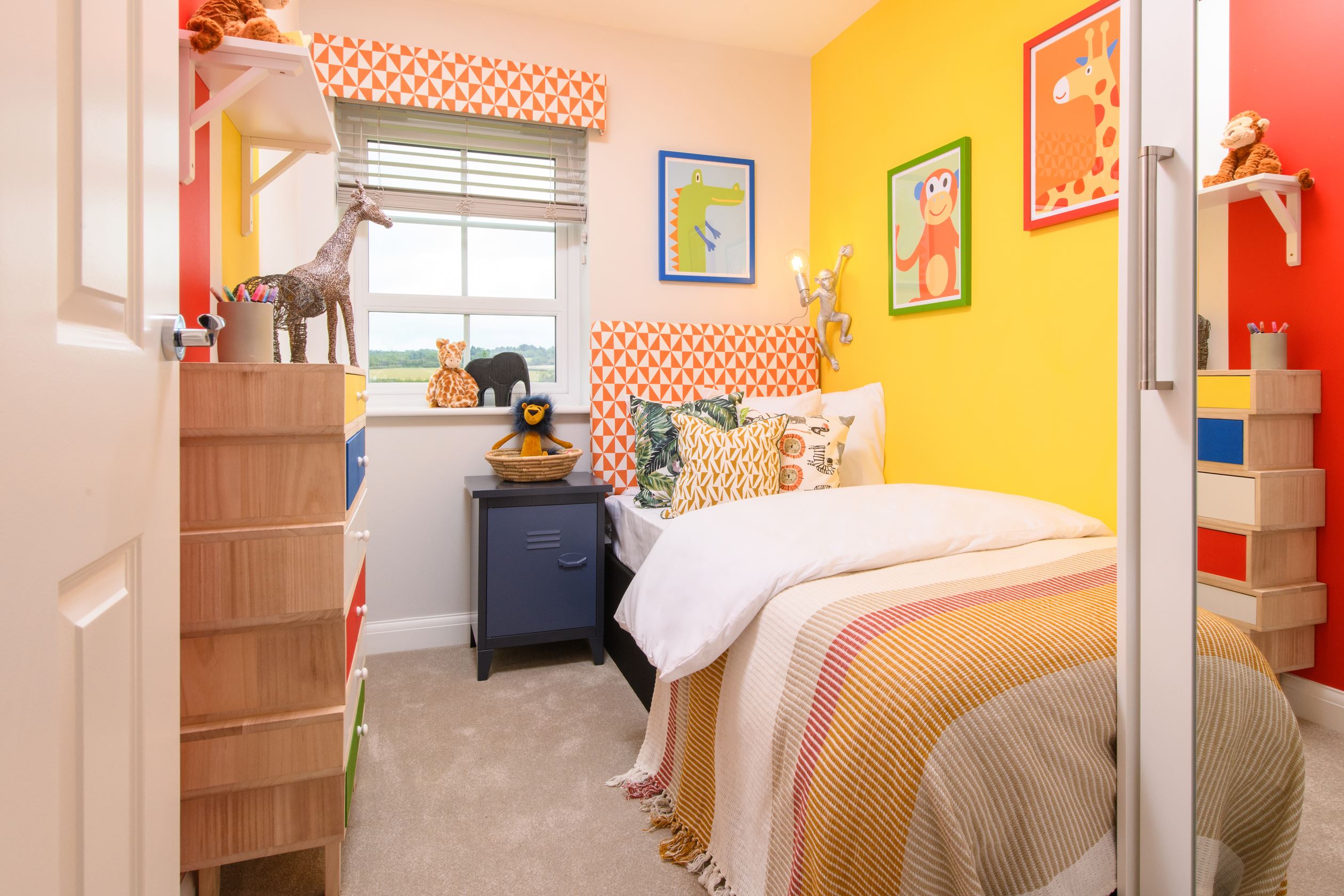 Single bedroom in the Maidstone housetype