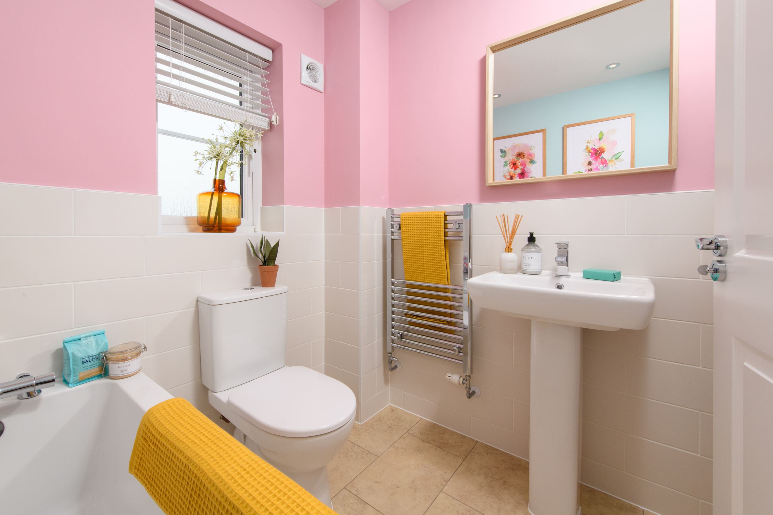 Family bathroom in the Maidstone housetype