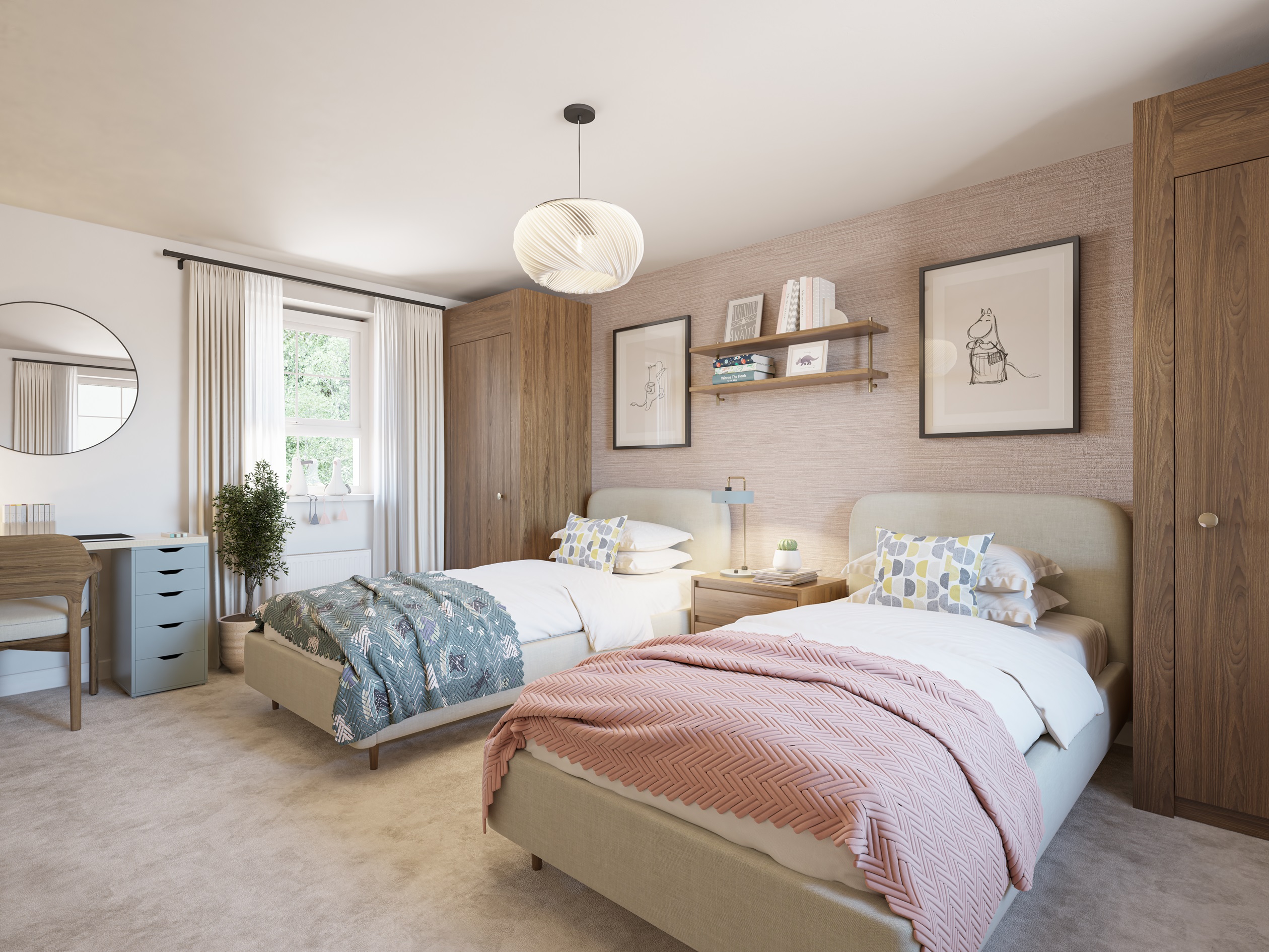 Double bedroom Milfield