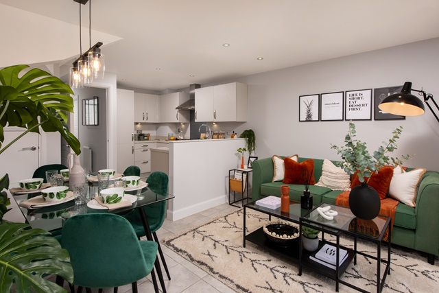 Queensville Show Home Kitchen/Lounge