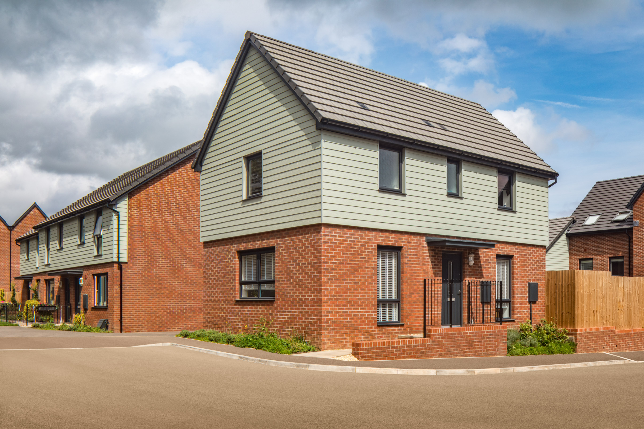 Outside view of the Moresby 4 bedroom detached home
