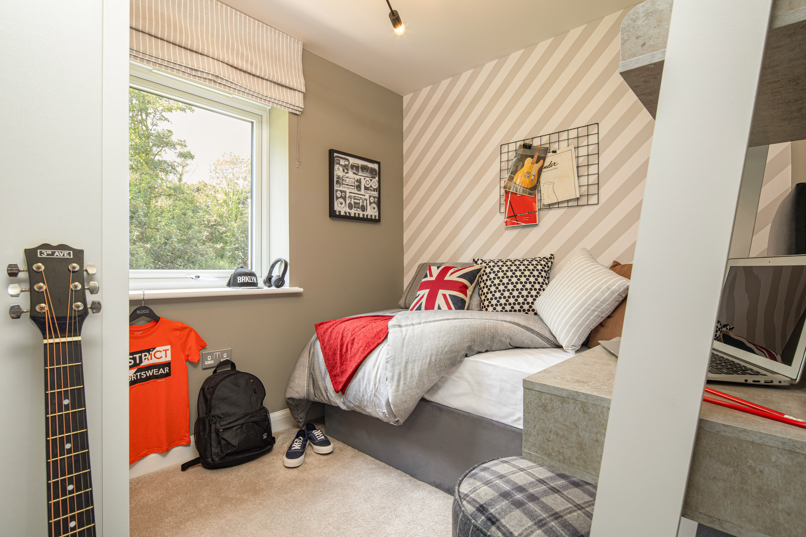 Third bedroom in the Chester 4 bedroom home