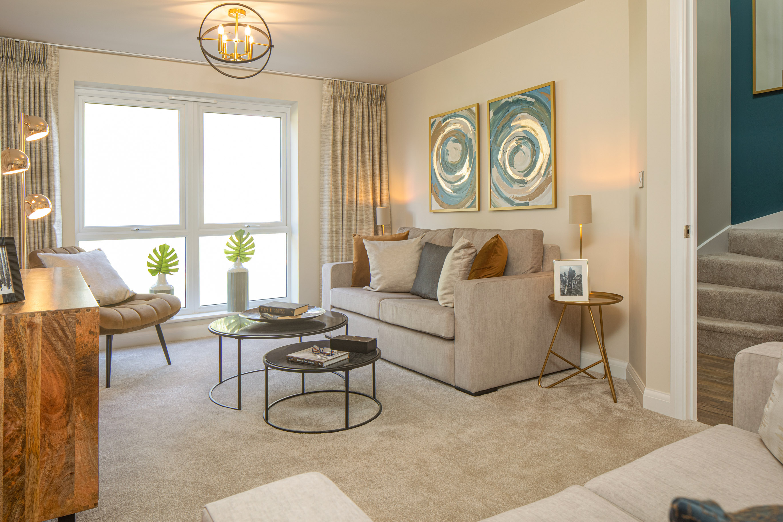 Lounge in the Chester 4 bedroom home