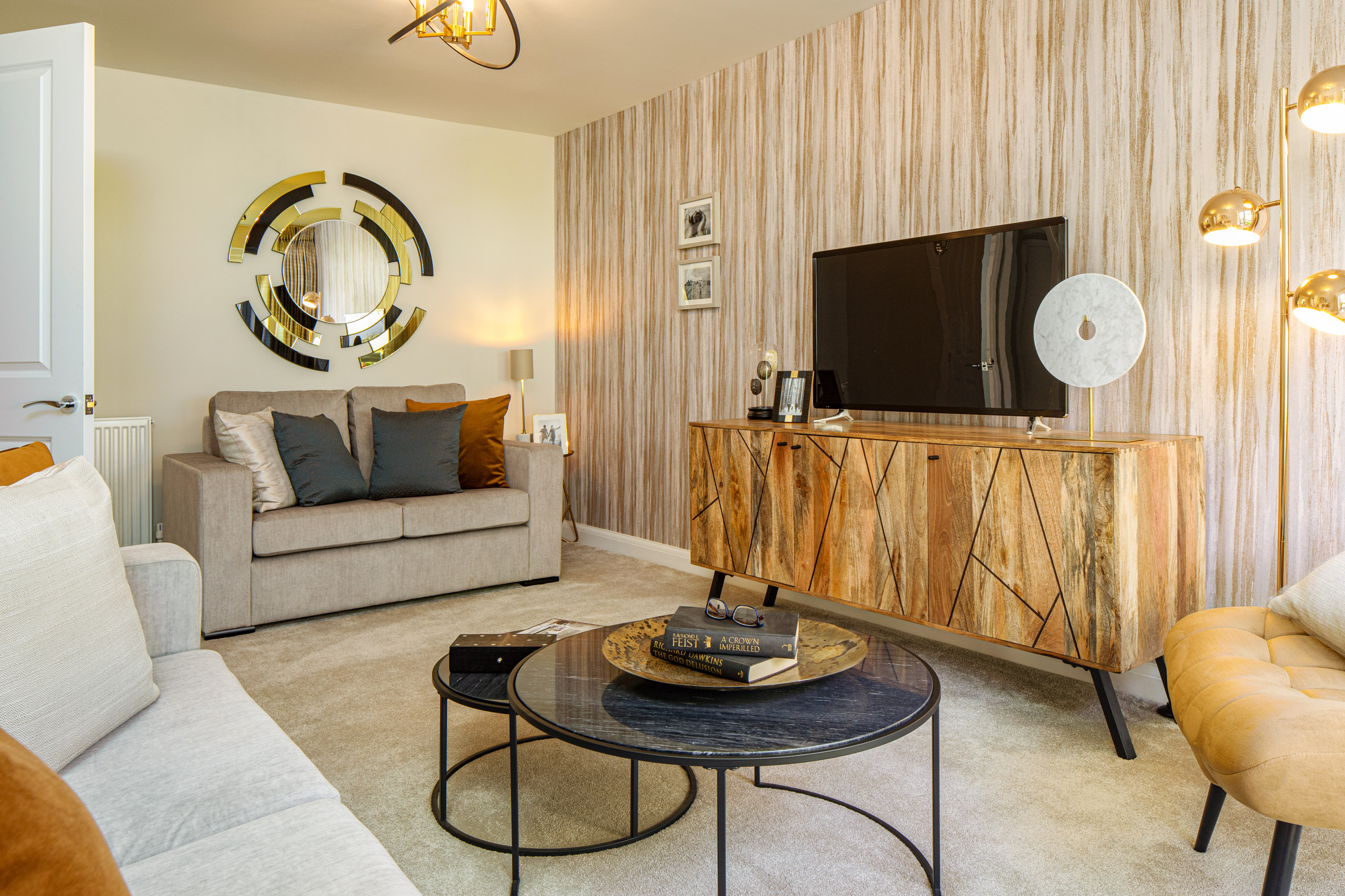 Lounge in the Chester 4 bedroom home