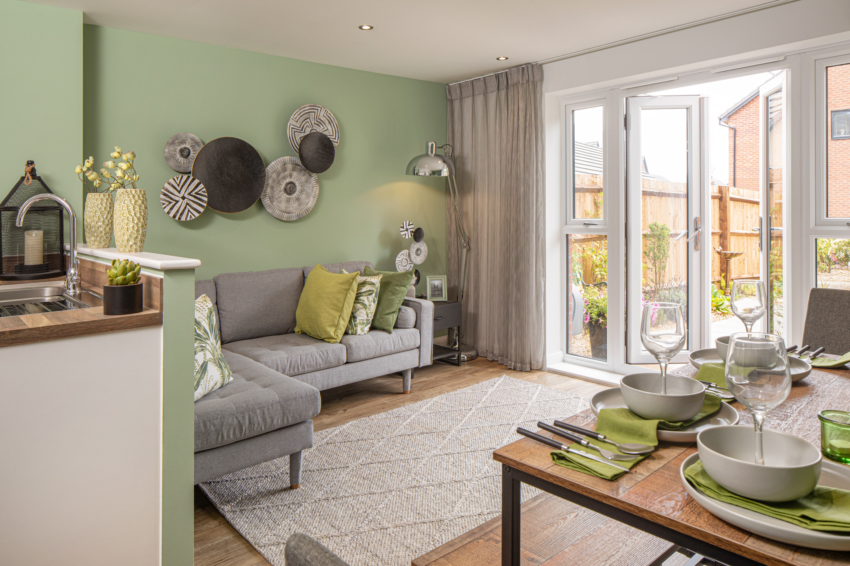 Dining/family area in the Haversham 4 bedroom home