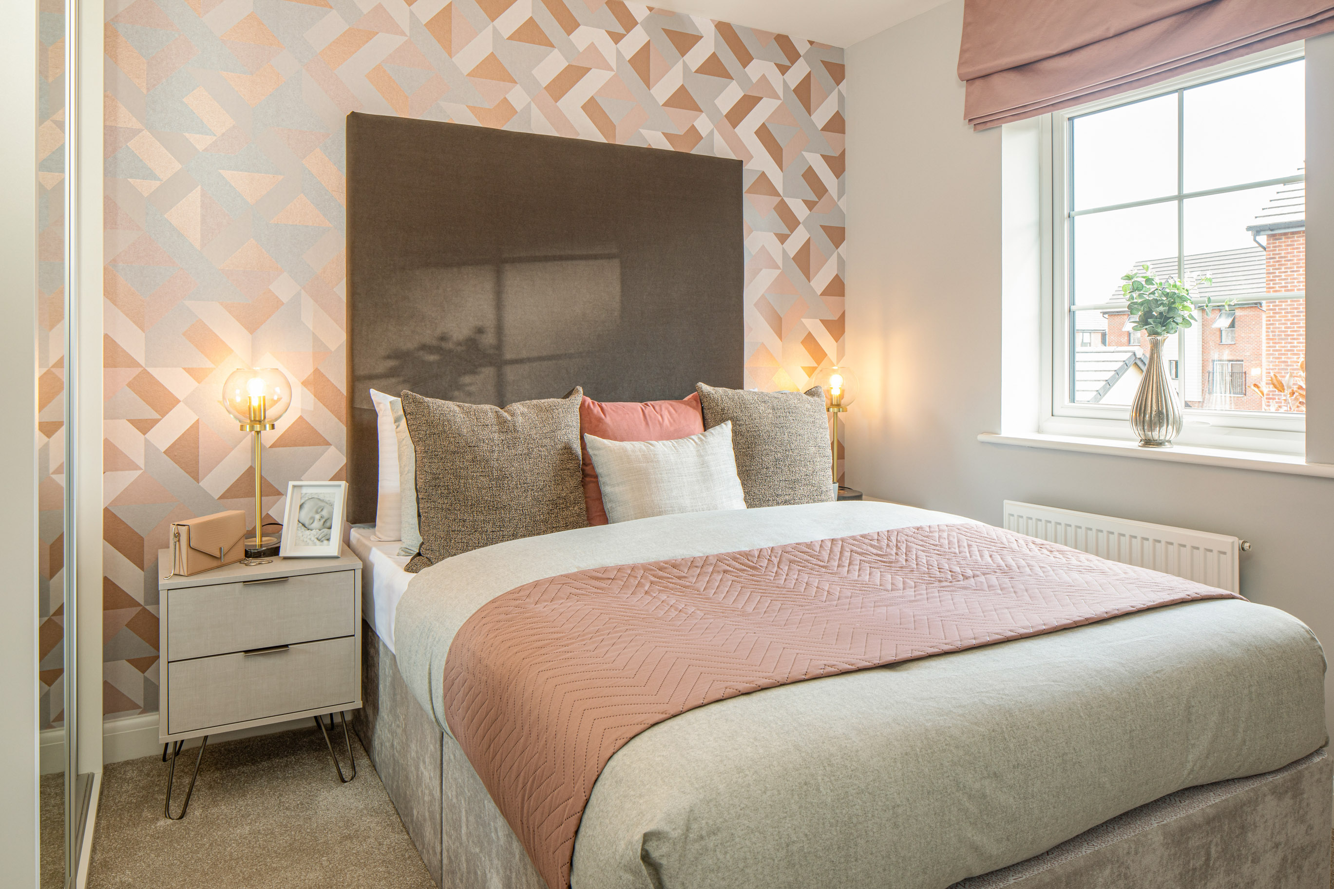 Second bedroom in the Maidstone three bedroom home