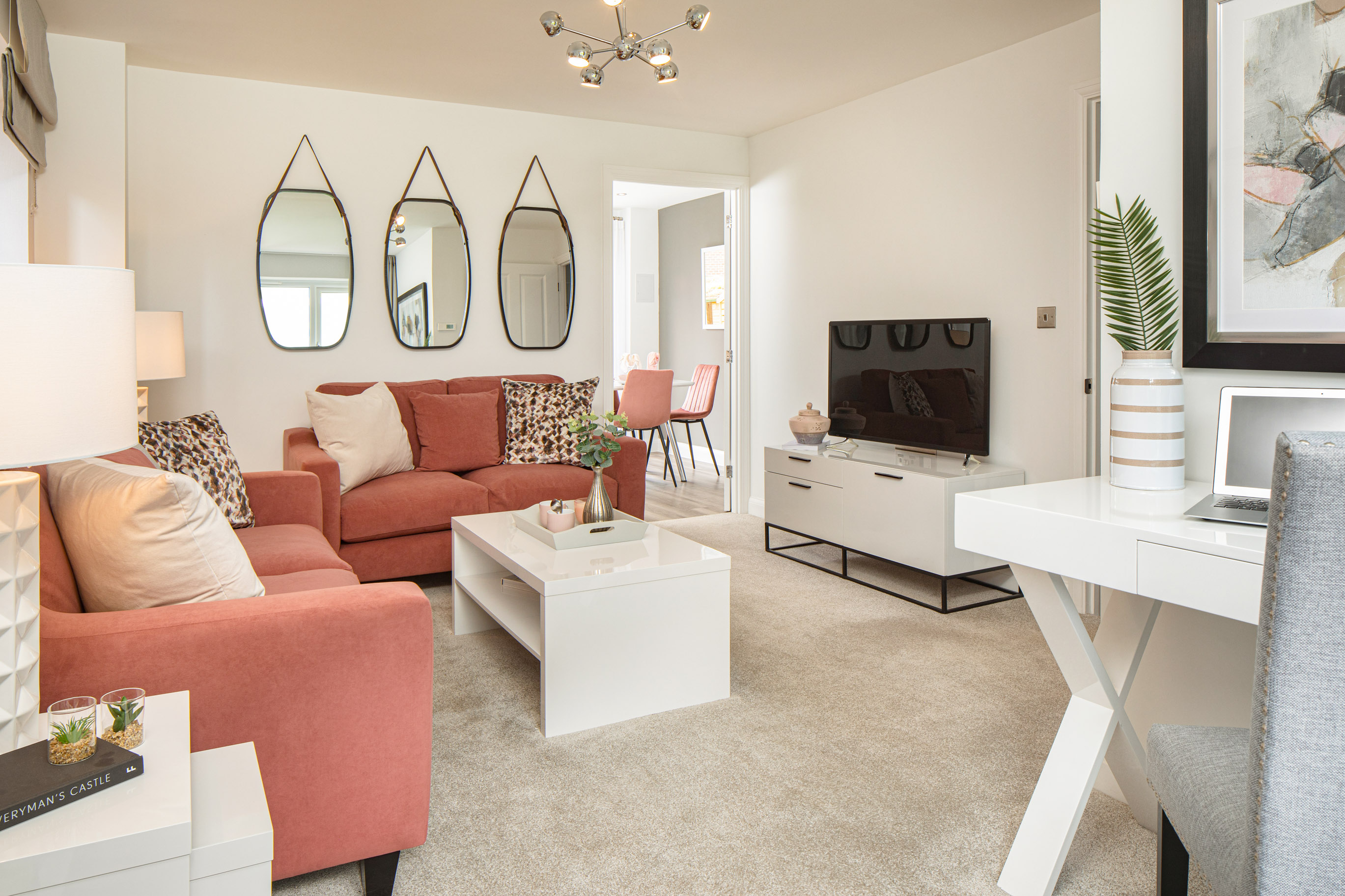 Lounge in the Maidstone three bedroom home