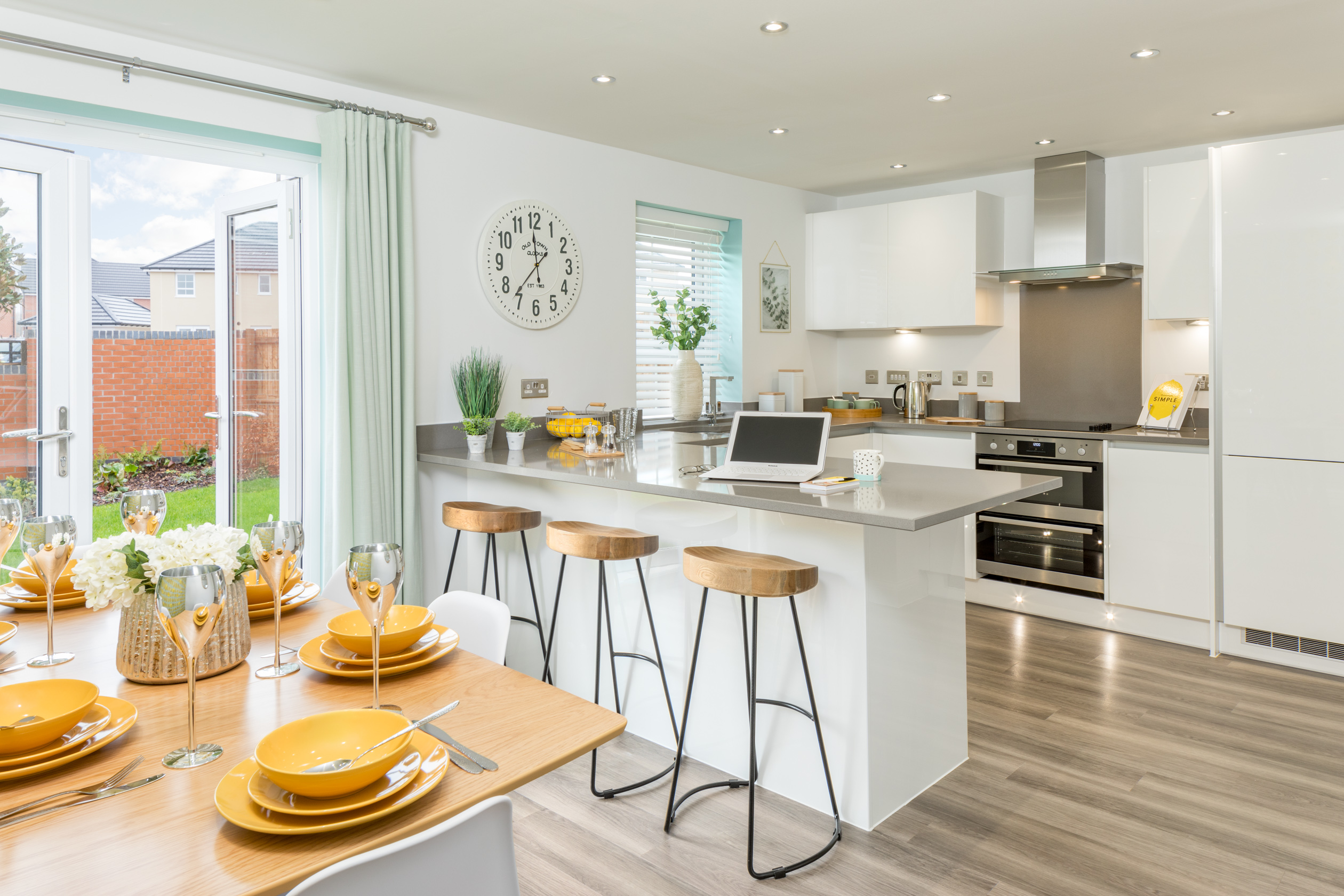 Kitchen breakfast area in the Chester 4 bedroom home
