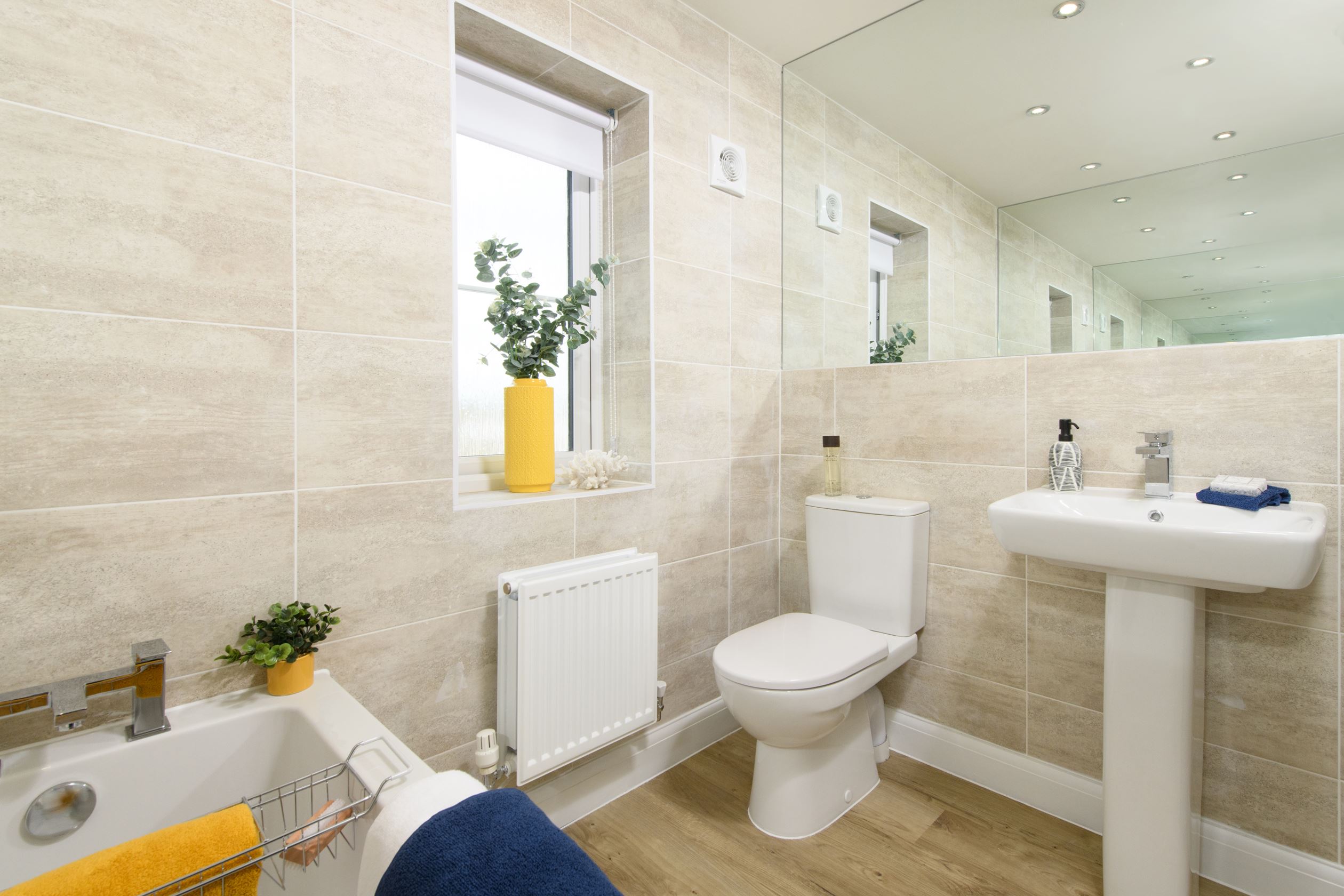 Bathroom in the Radleigh 4 bedroom home