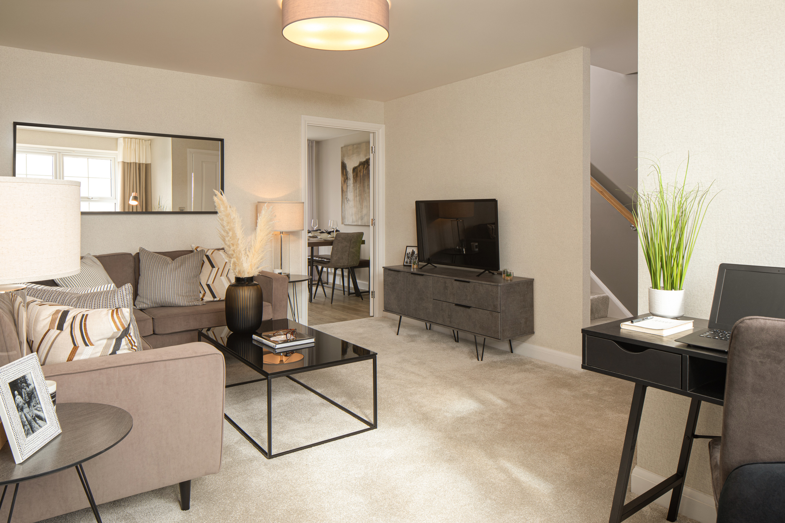 Maidstone lounge view 3 bed home