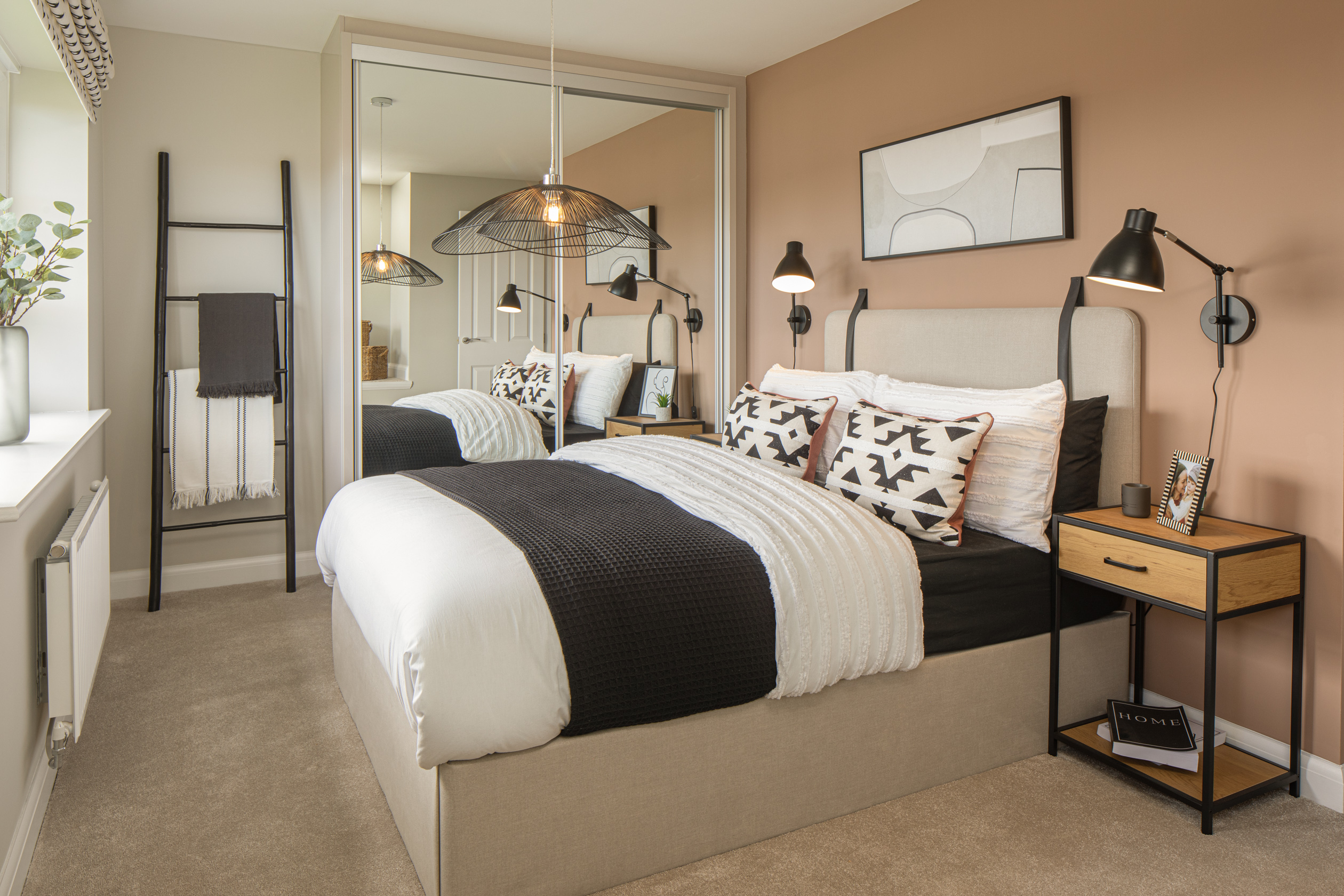 Second double bedroom in the Thornton 4 bedroom home