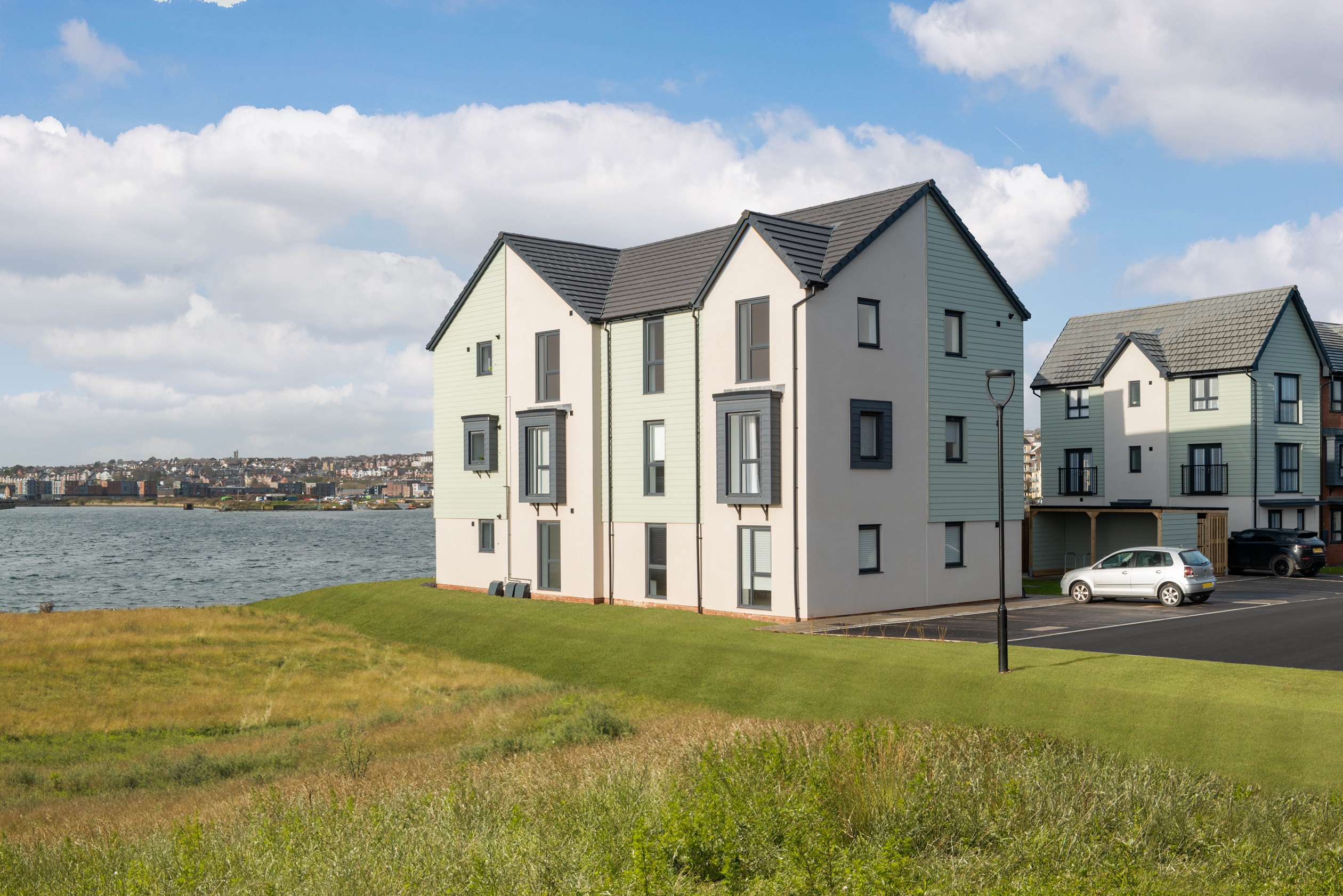 Outside view of the Aspen 1/2 bedroom apartment