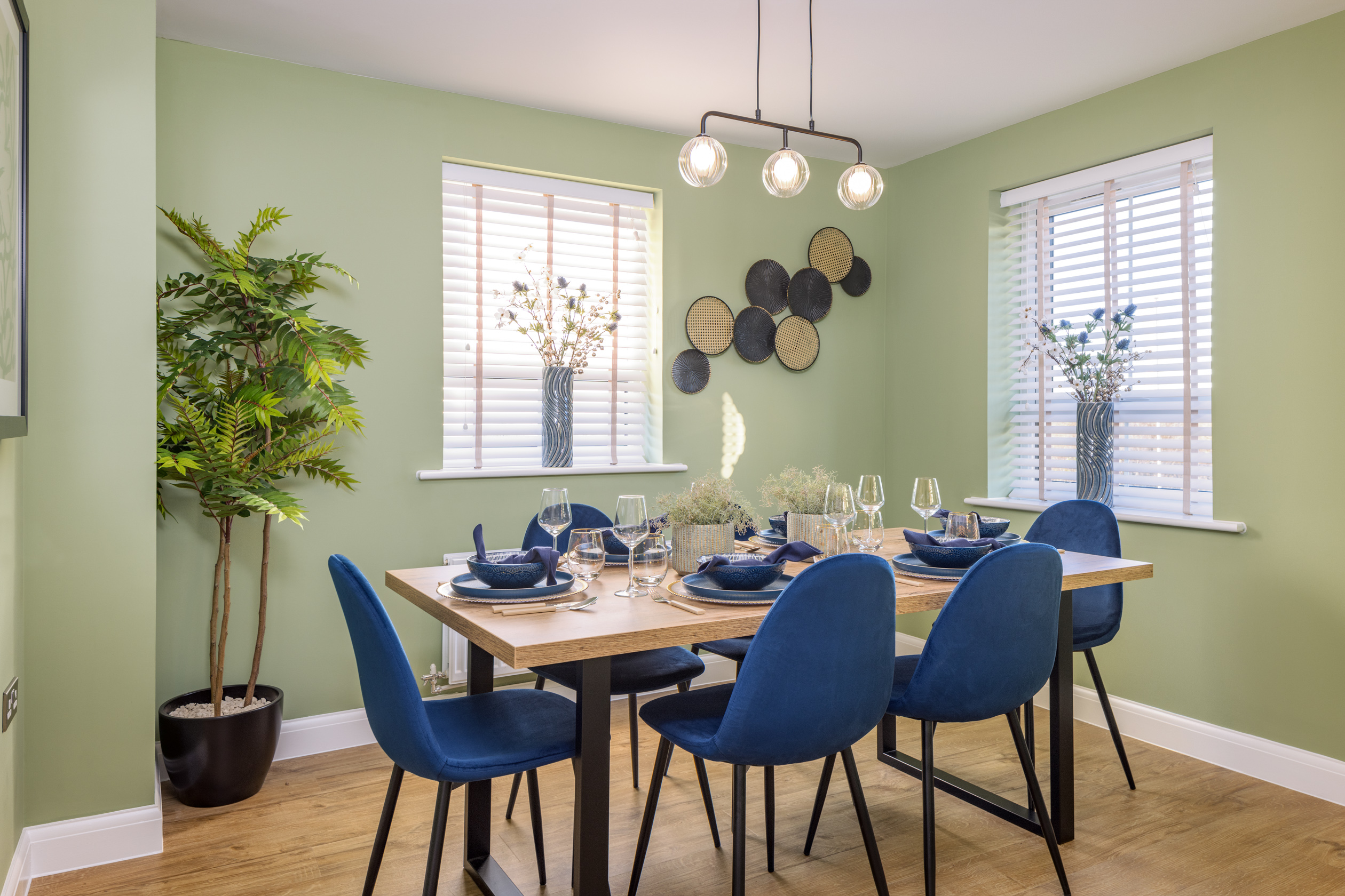 Holly View Alderney dining room 4 bedroom home