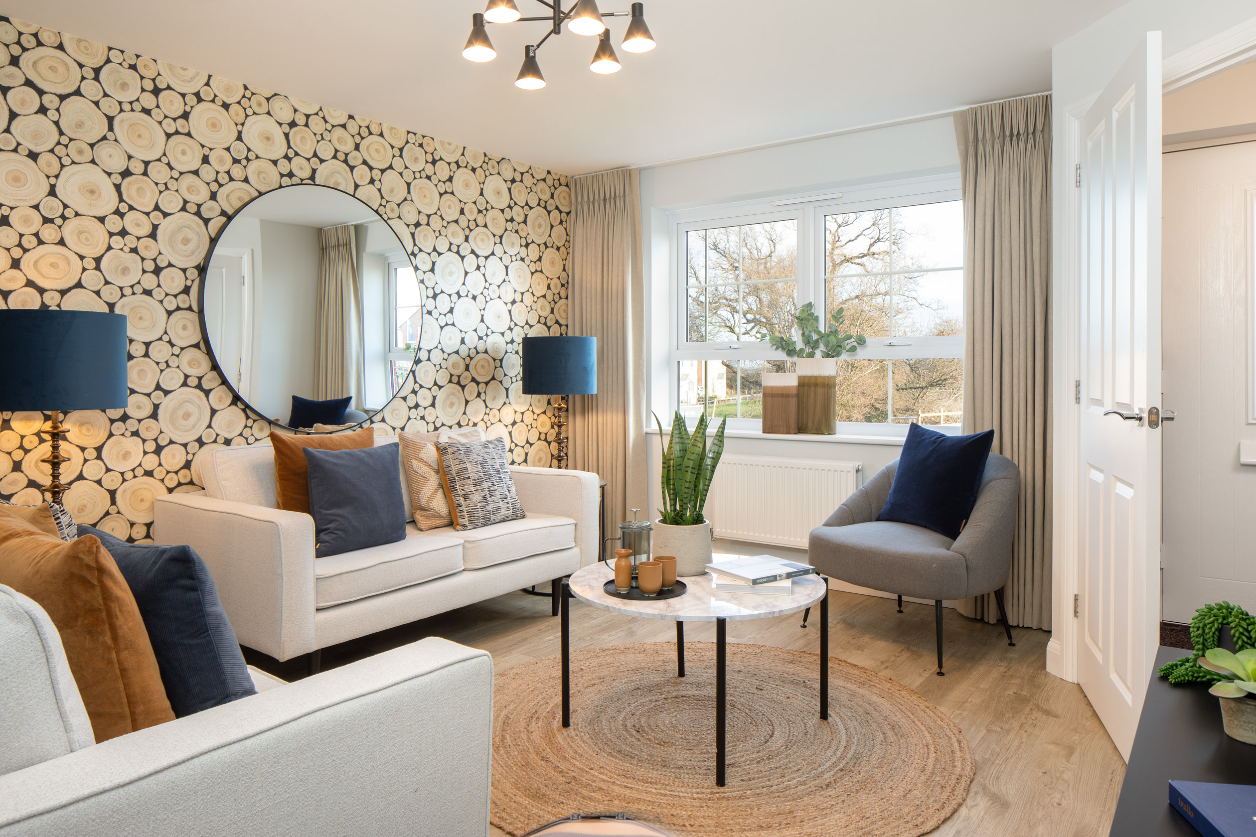 Lounge in the Ellerton three bedroom home