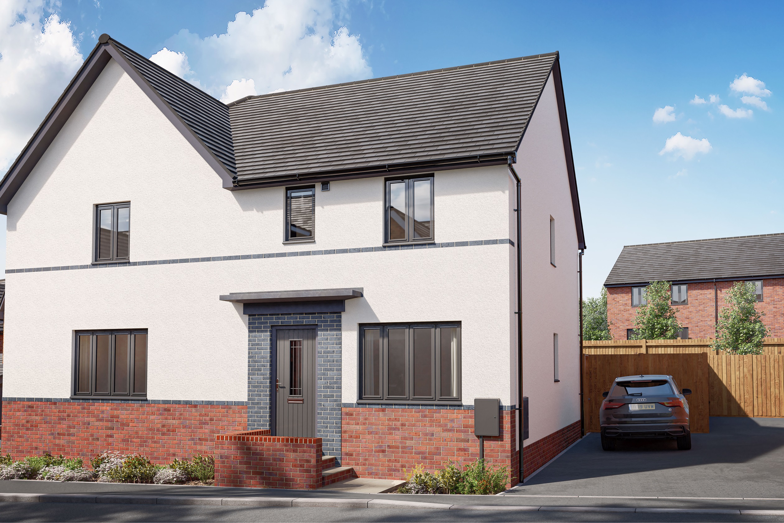 Illustrative image of the Ellerton at Pentref Llewelyn