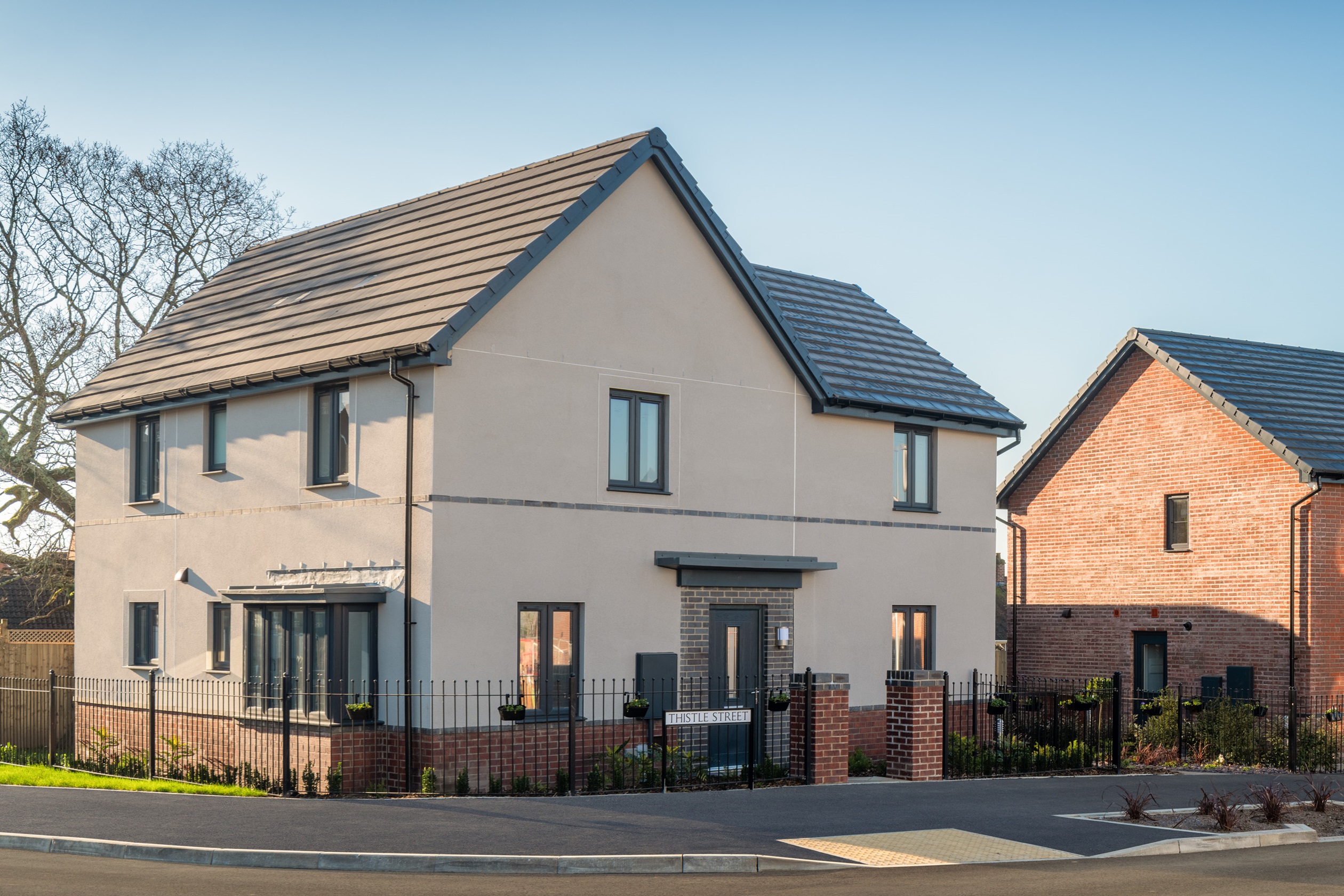 Outside view of the Alderney 4 bedroom detached home