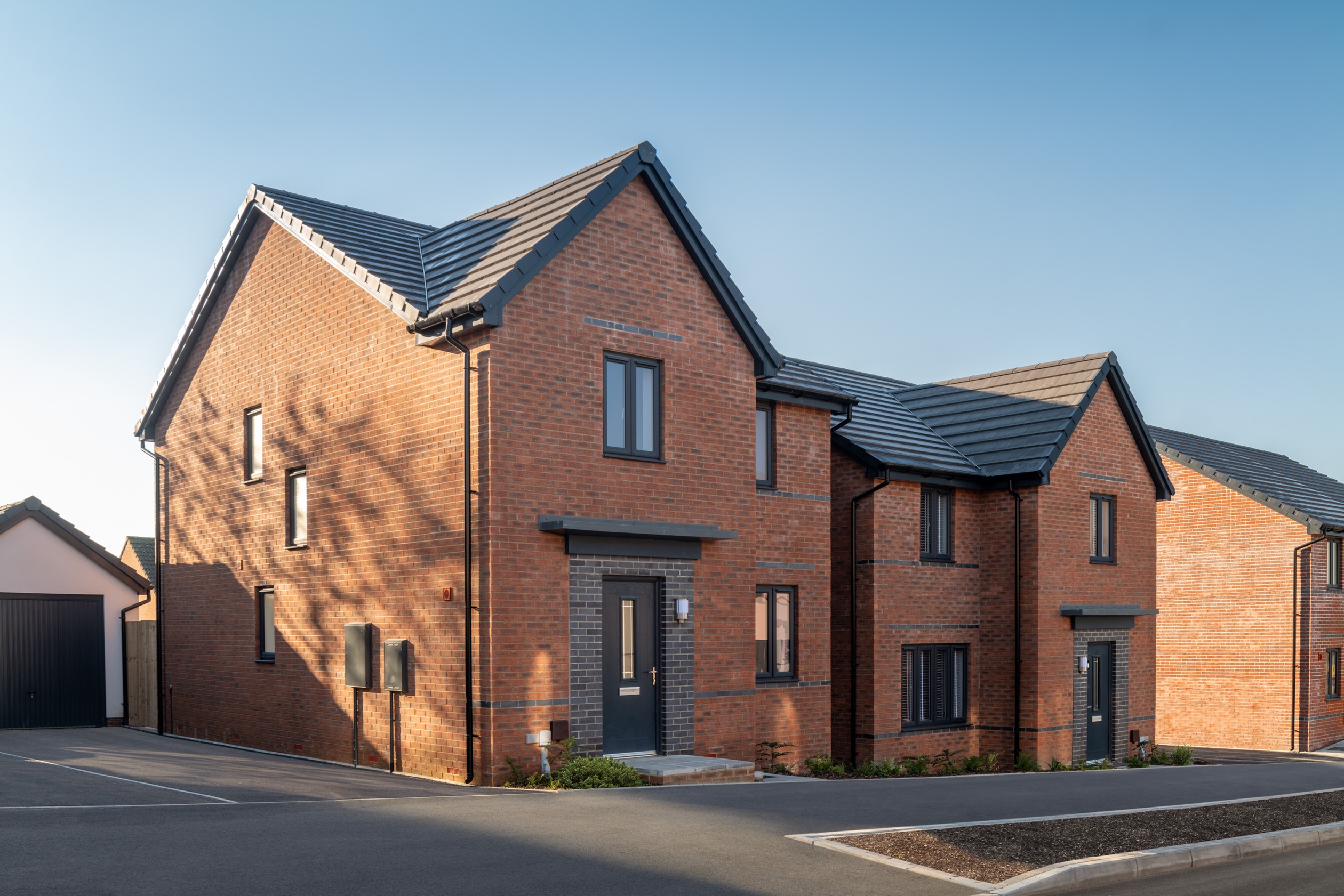 Outside view of the Kennisham 3 bedroom detached home
