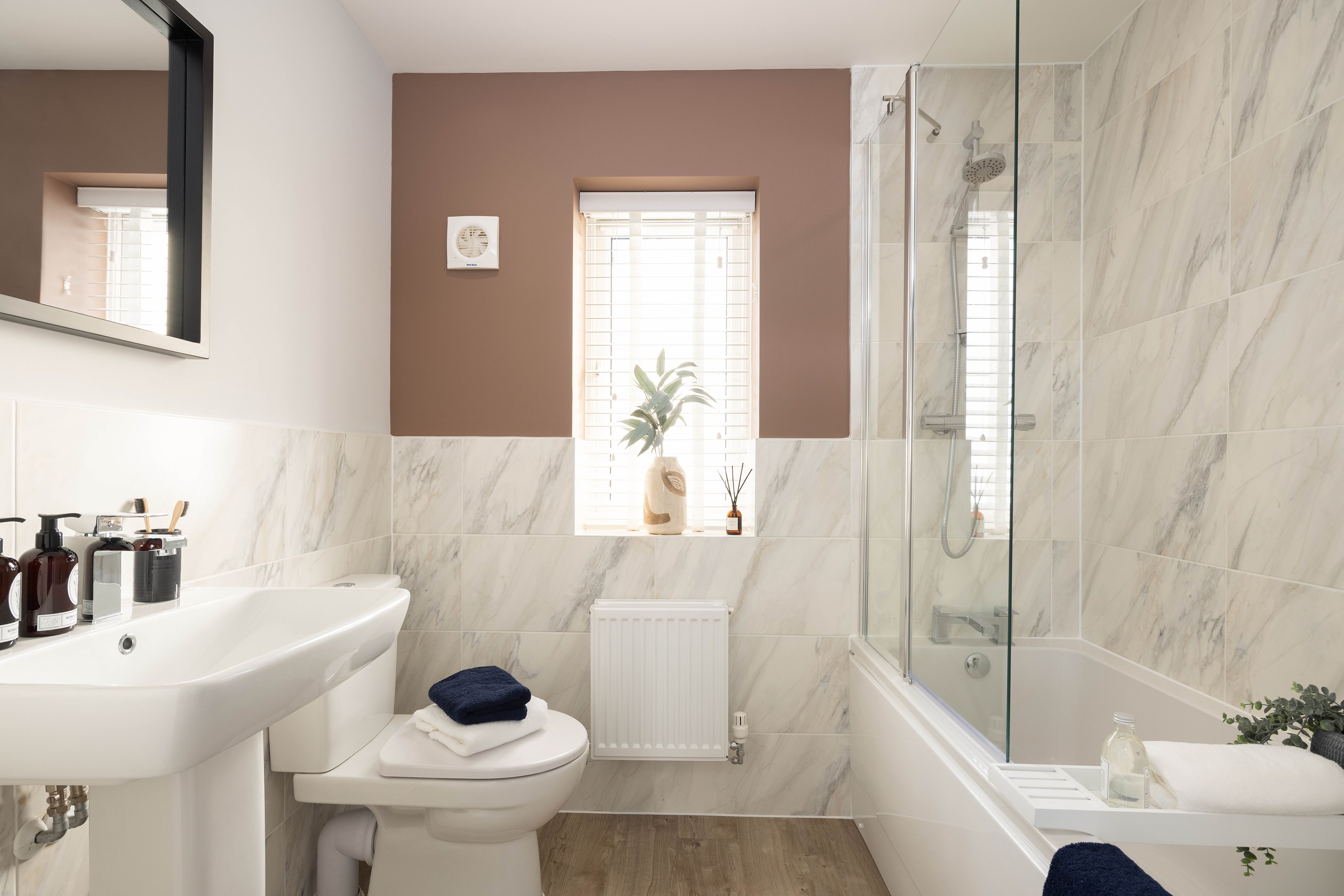 Bathroom in the Radleigh 4 bedroom detached home