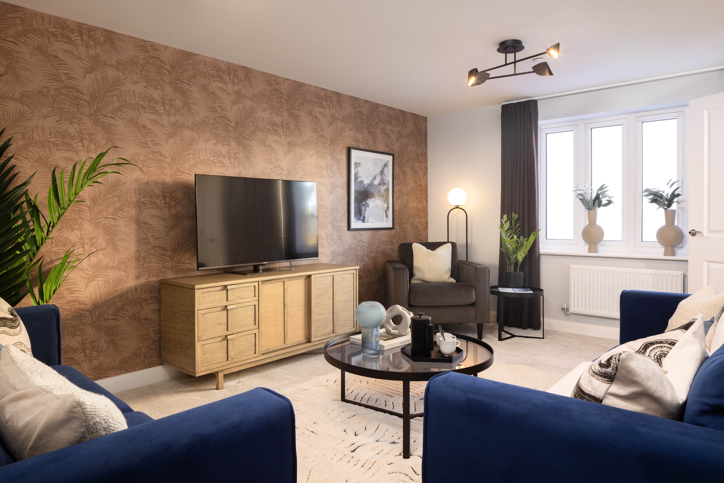 Lounge in the Radleigh 4 bedroom detached home