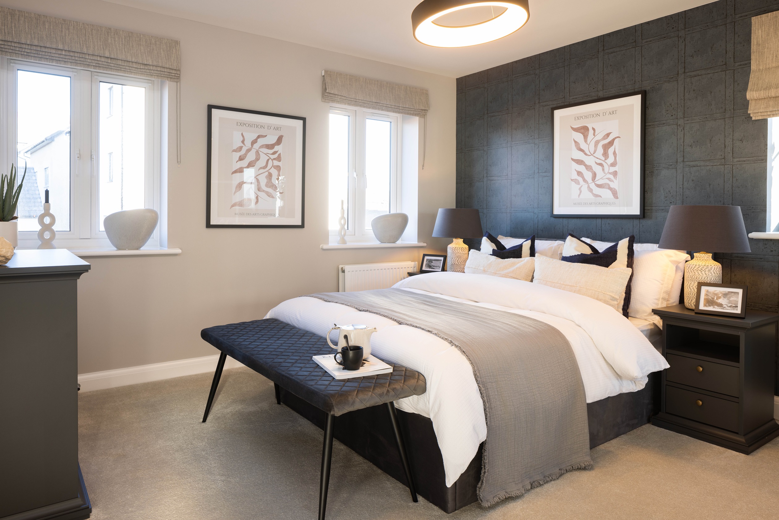 Main bedroom in the Radleigh 4 bedroom detached home