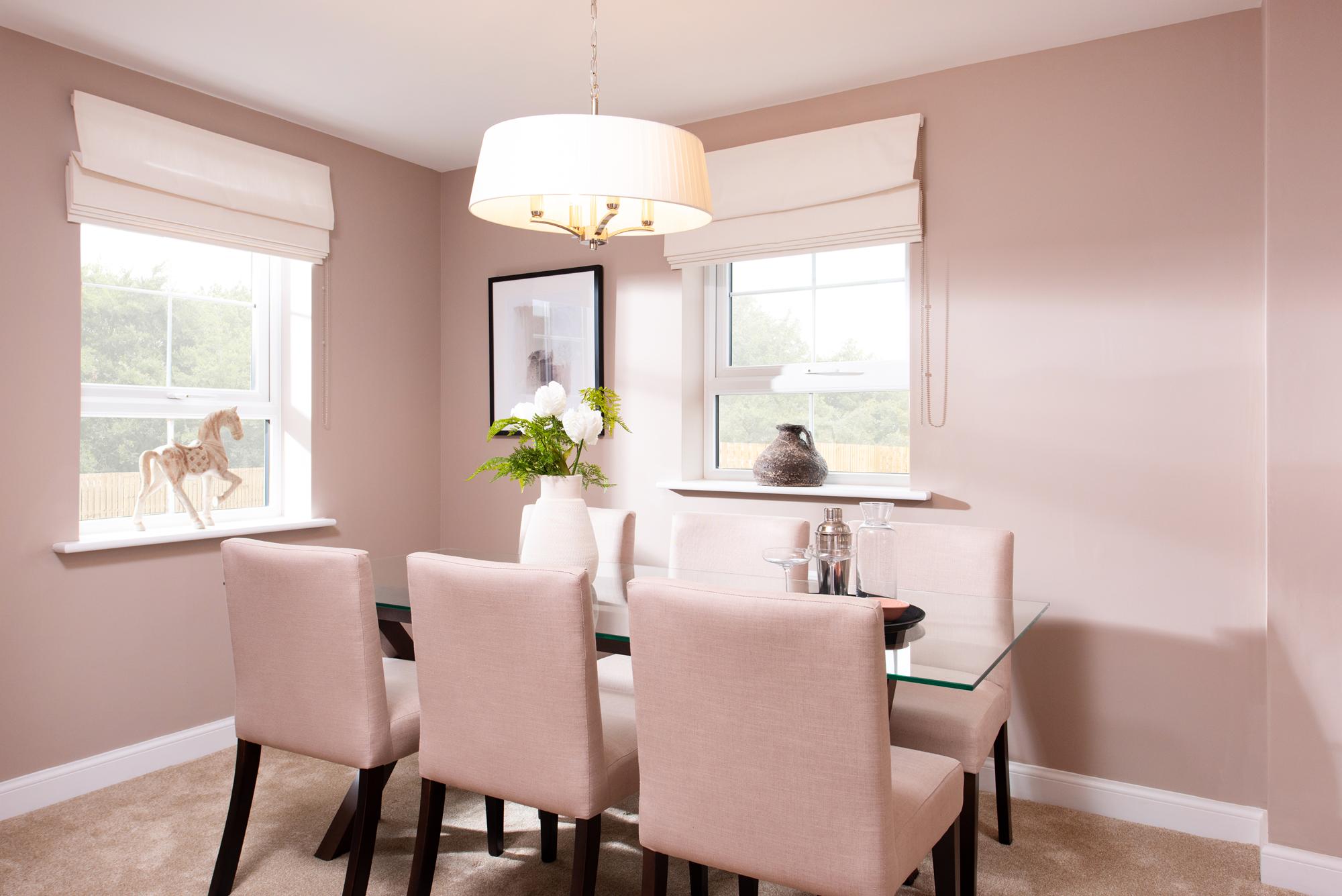 Separate dining room